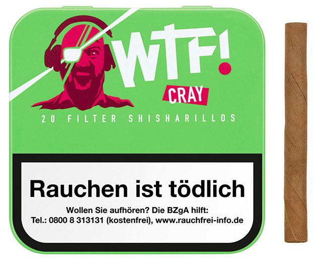 WTF! shisharillo Zigarillos CRAY Big Pack (20er) Einzelbild