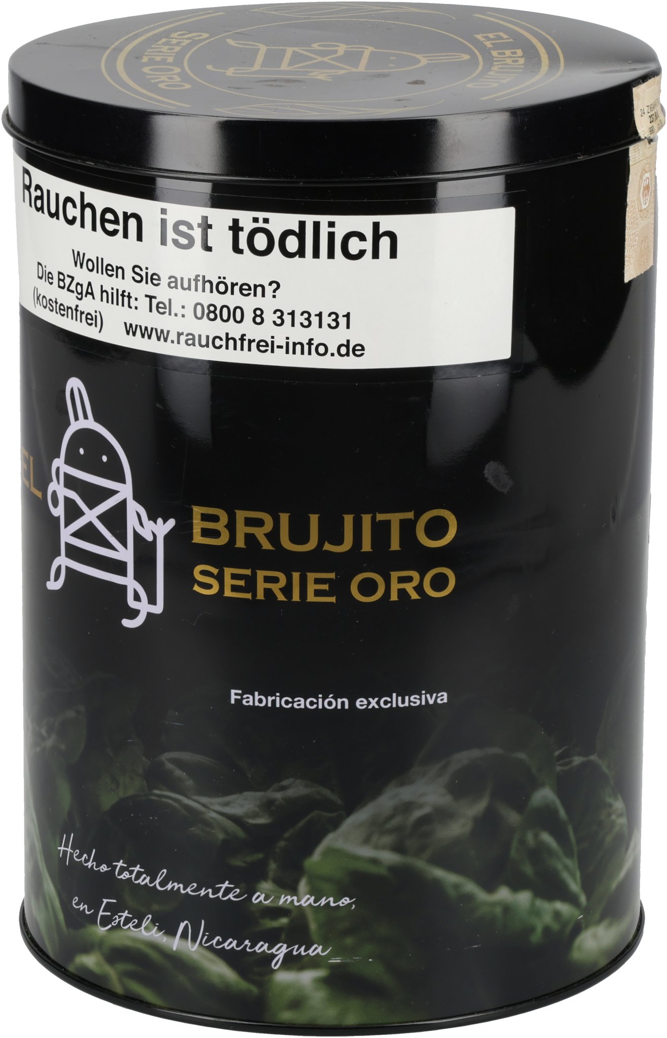 El Brujito Serie Oro tin