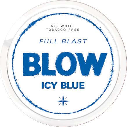 BLOW Full Blast Nicotine Pouch Icy Blue