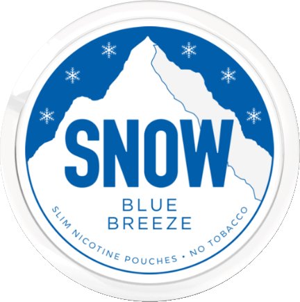 SNOW Nicotine Pouch Blue Breeze
