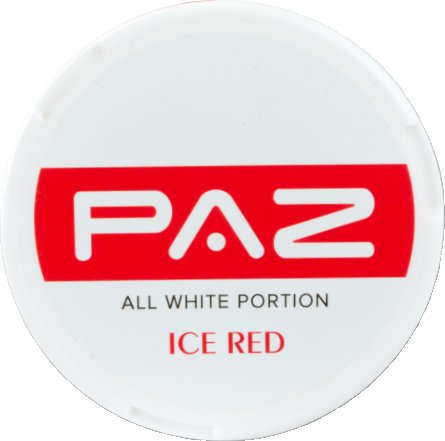 PAZ Nicotine Pouch Ice Red
