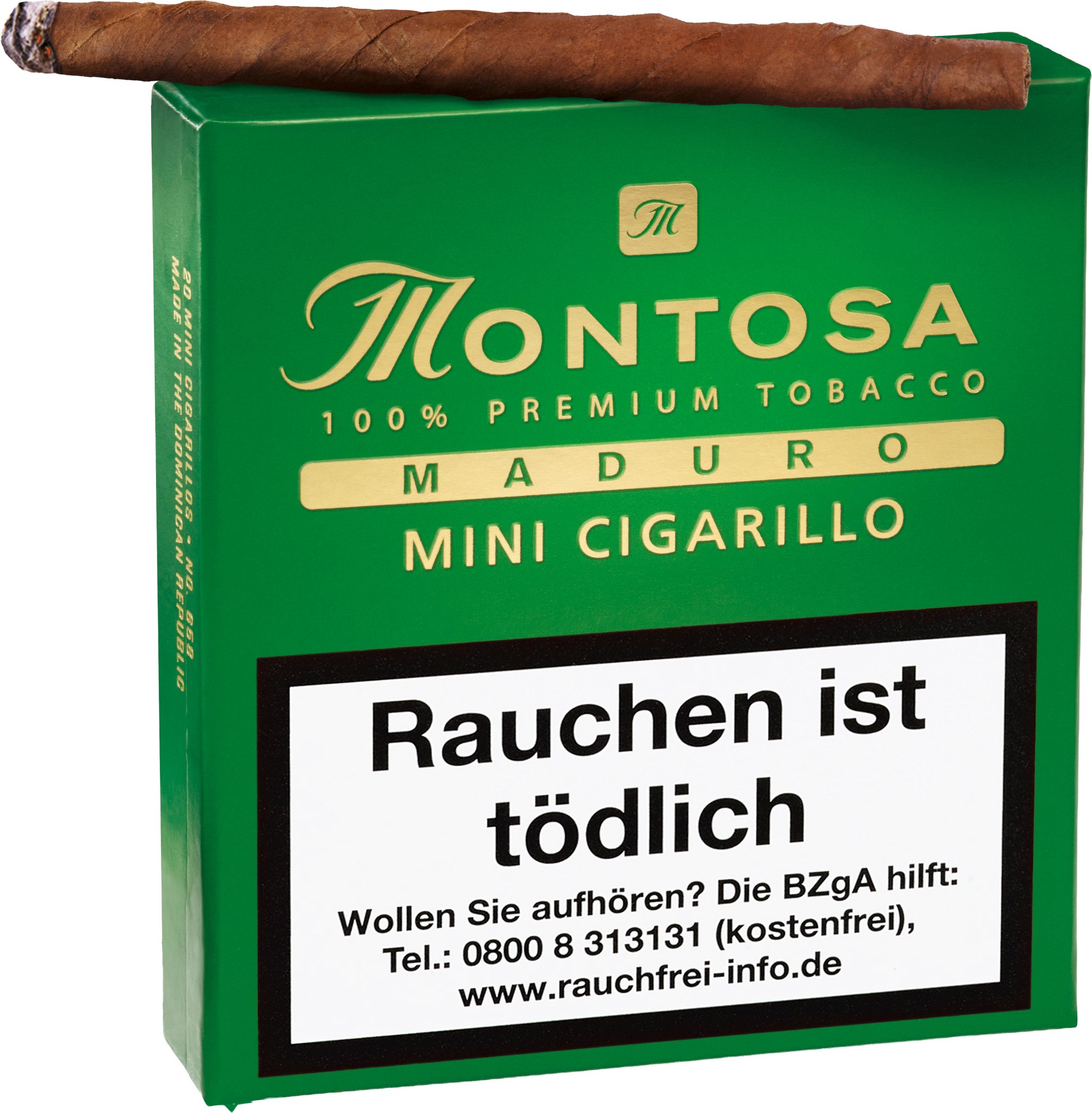 Montosa Zigarillos Mini No. 658 Maduro_Stimmungsbild