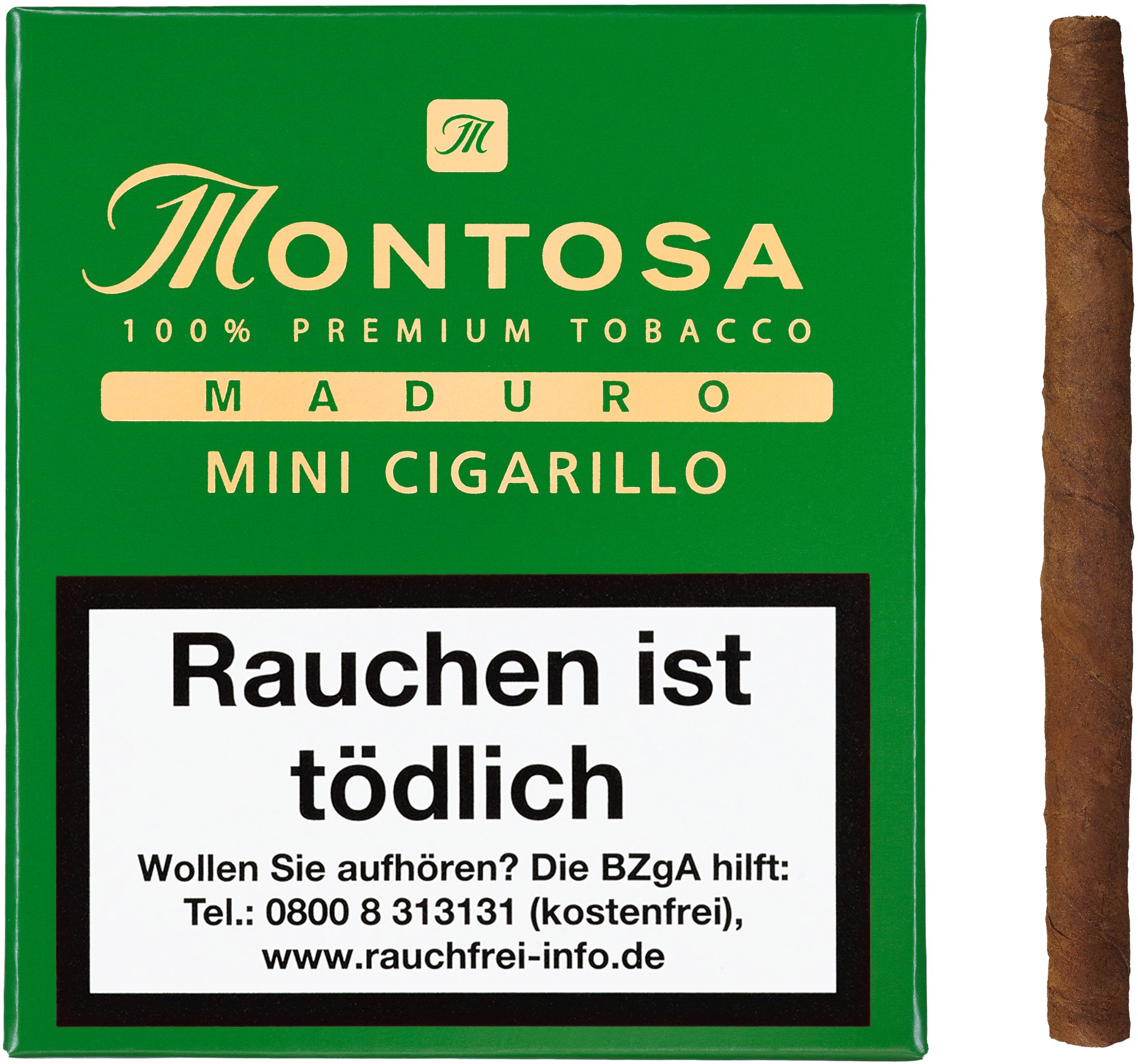 Montosa Zigarillos Mini No. 658 Maduro_Detailbild 2