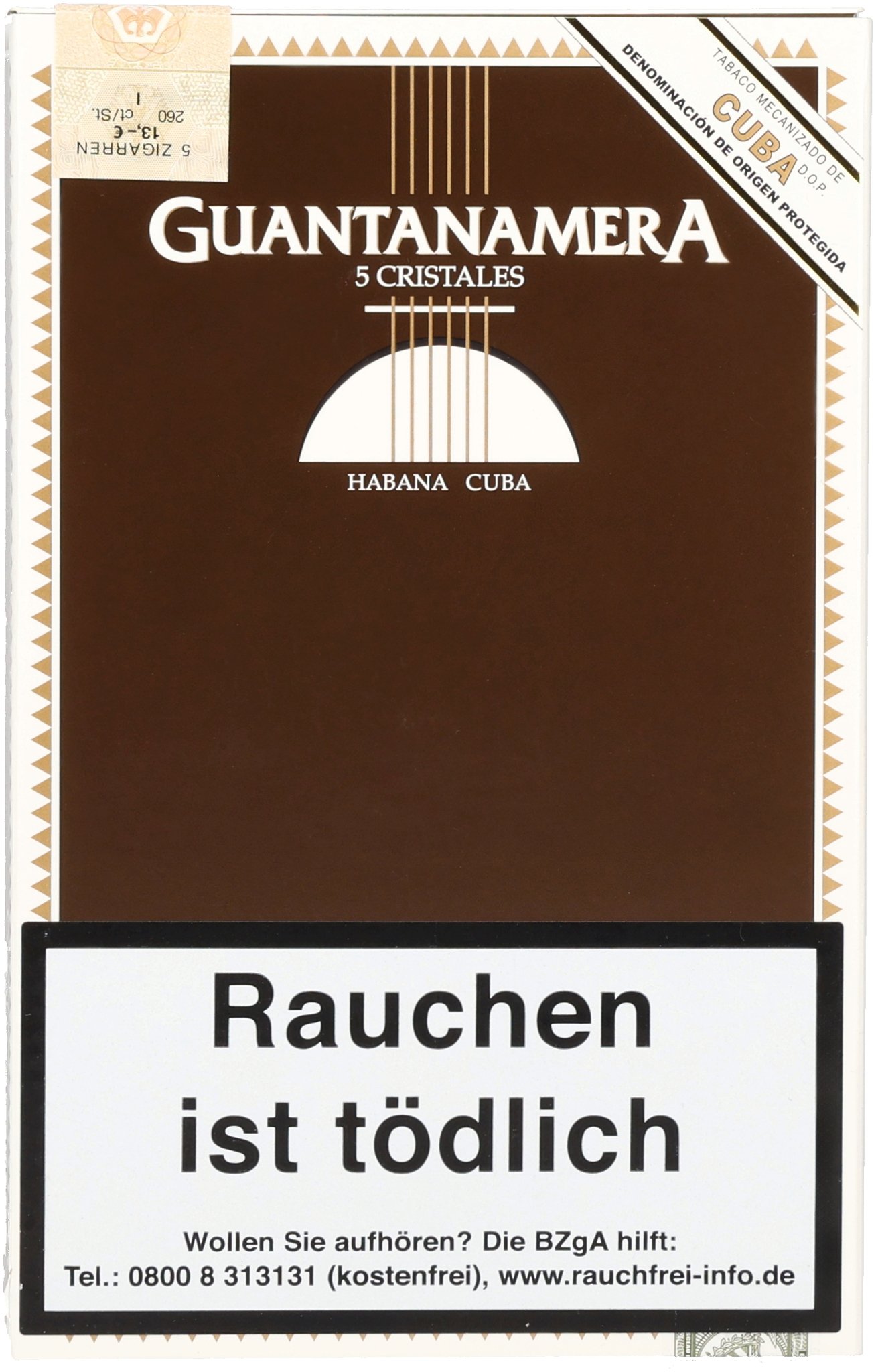 Guantanamera Zigarren Cristales_