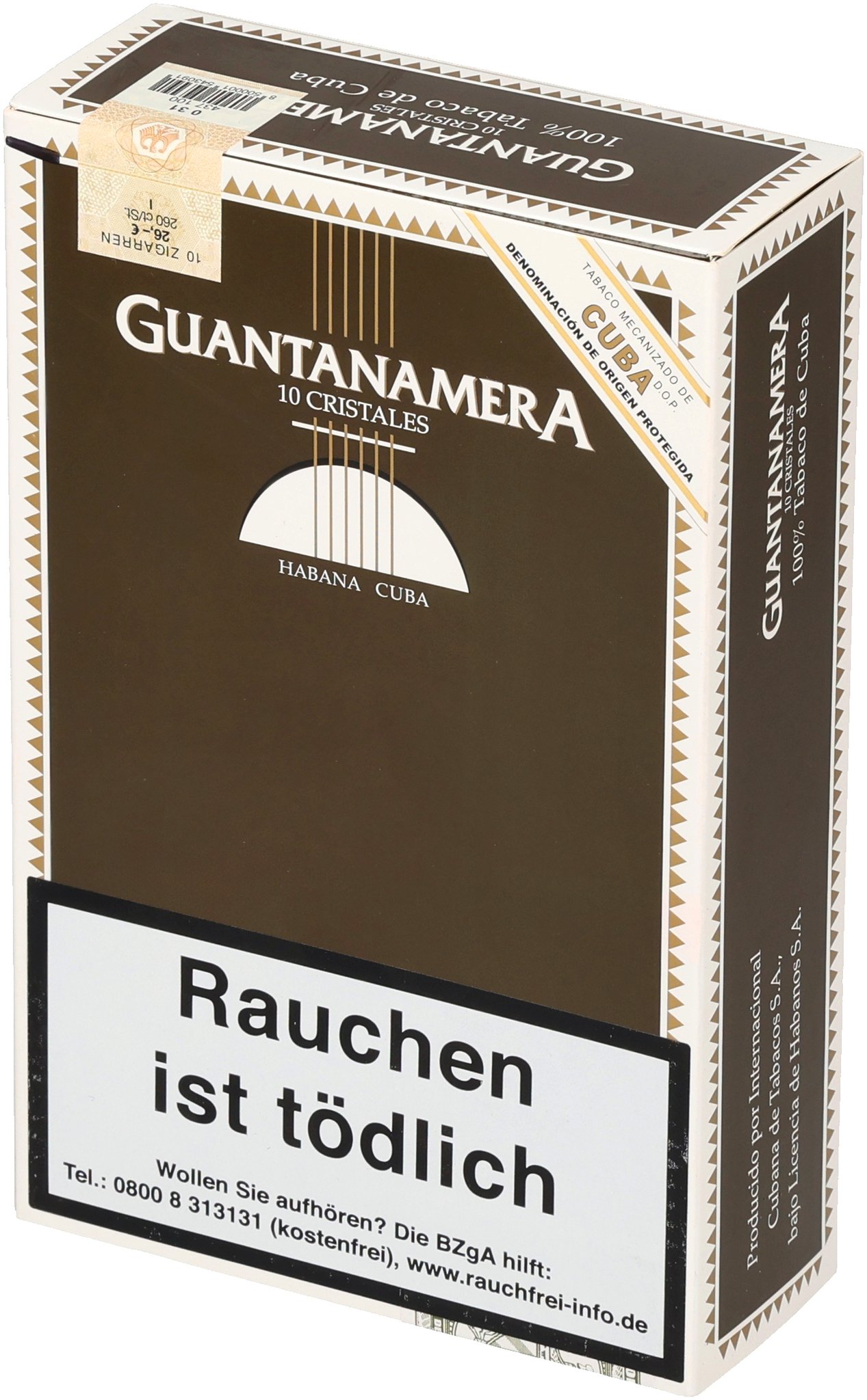 Guantanamera Zigarren Cristales_