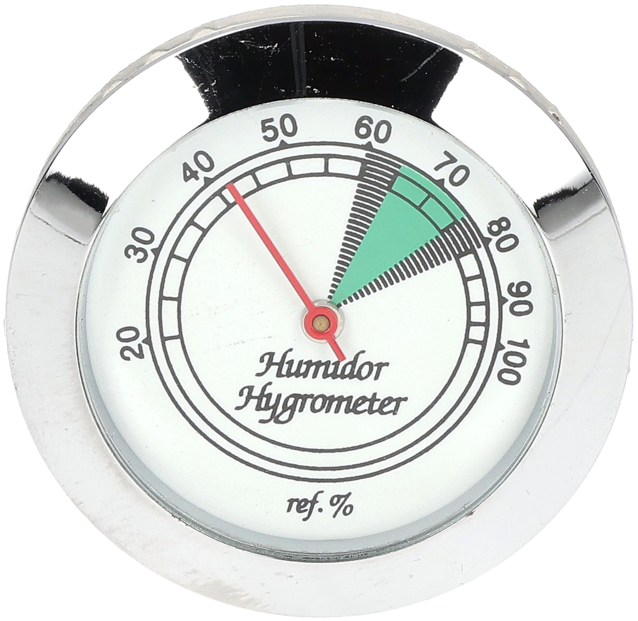 Hygrometer Silber 40mm 01