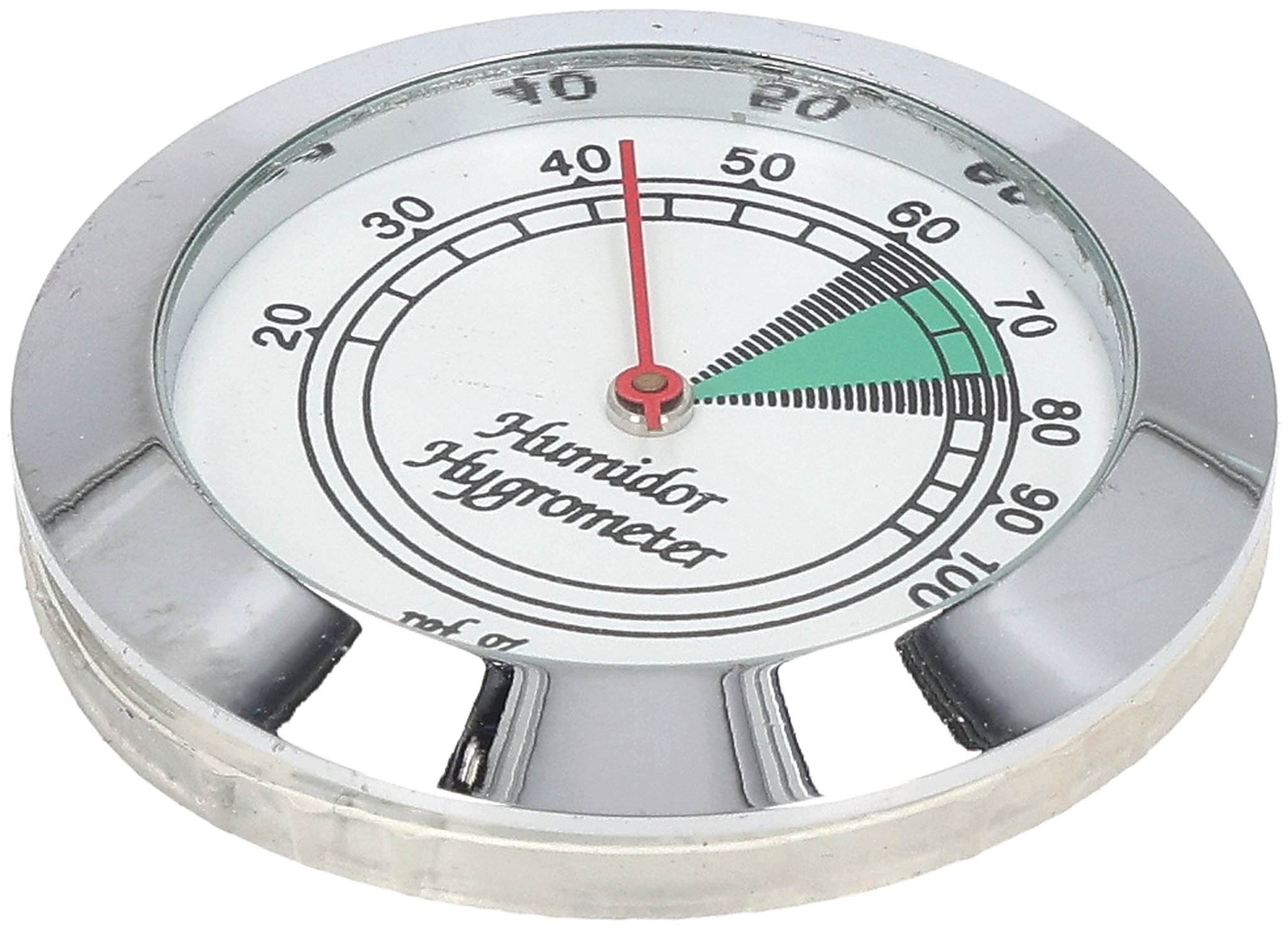 Hygrometer Silber 40mm 02