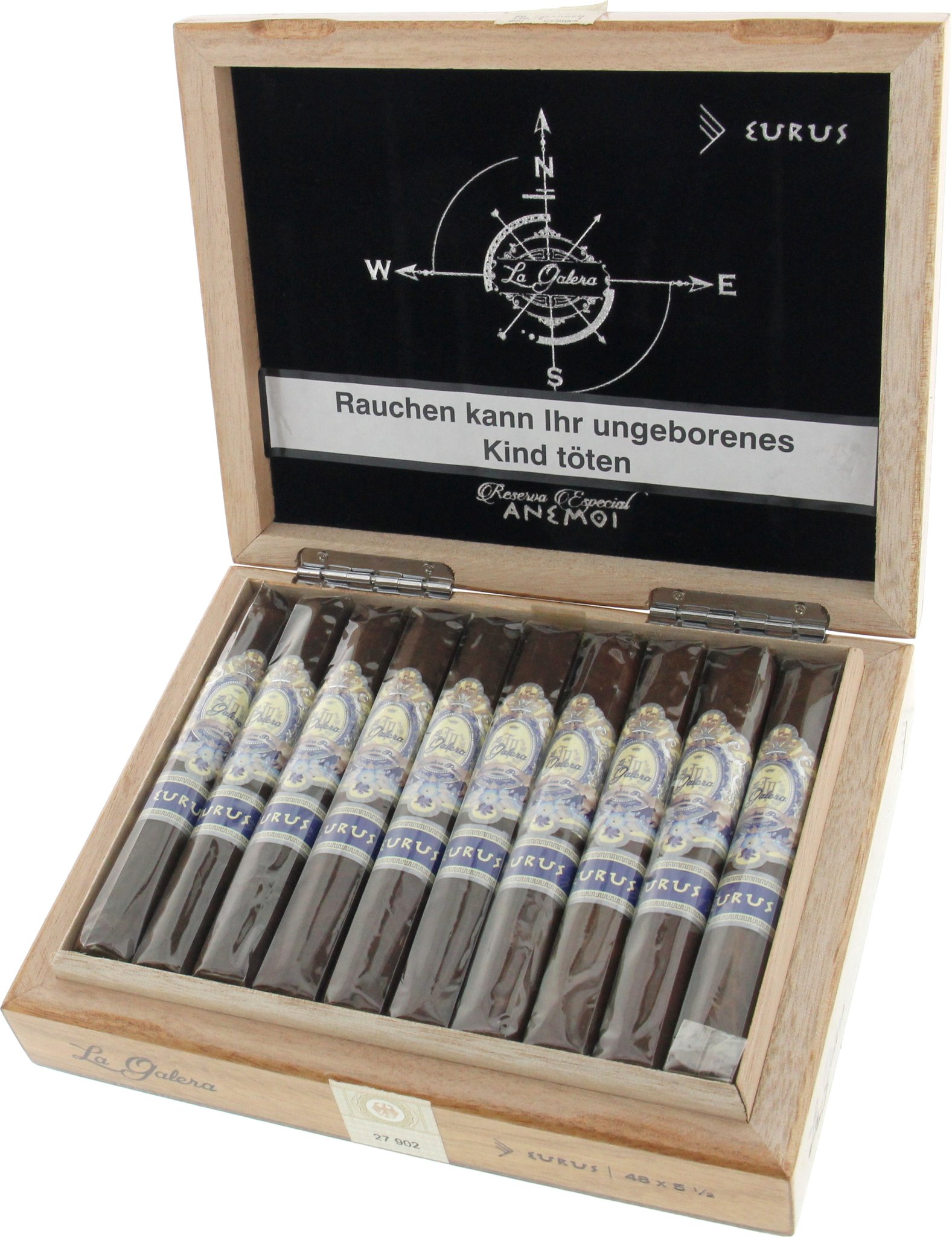 La Galera Anemoi Eurus (Robusto) Kiste offen