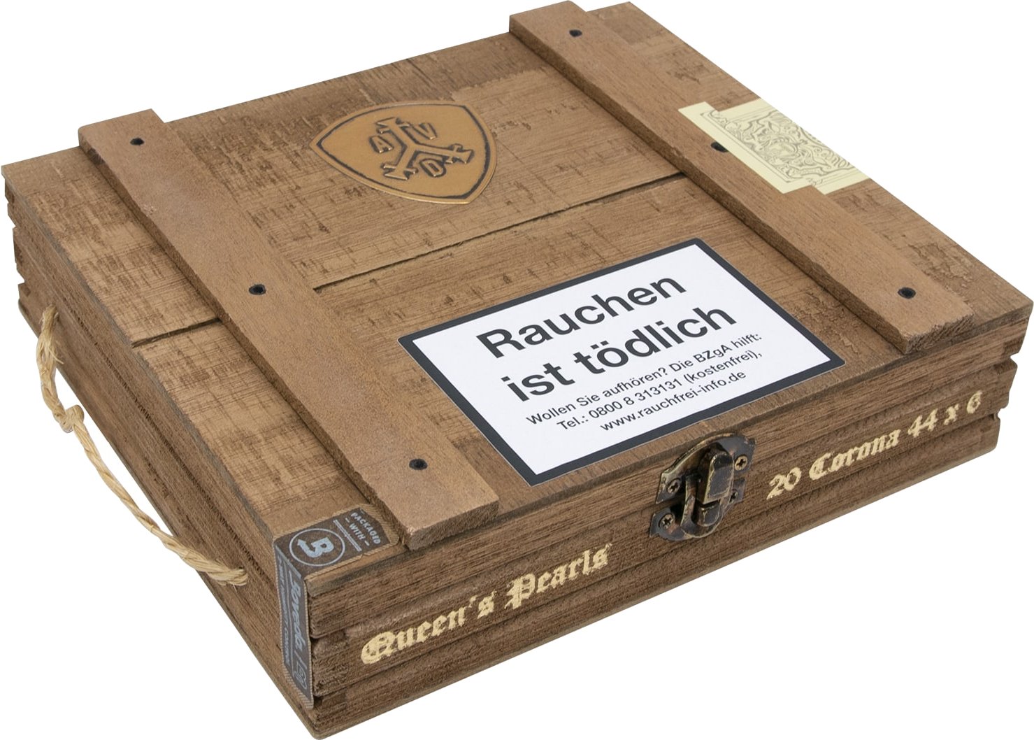 ADV Cigars & McKay The Royal Return Queen's Pearls Corona (44x6) Kiste