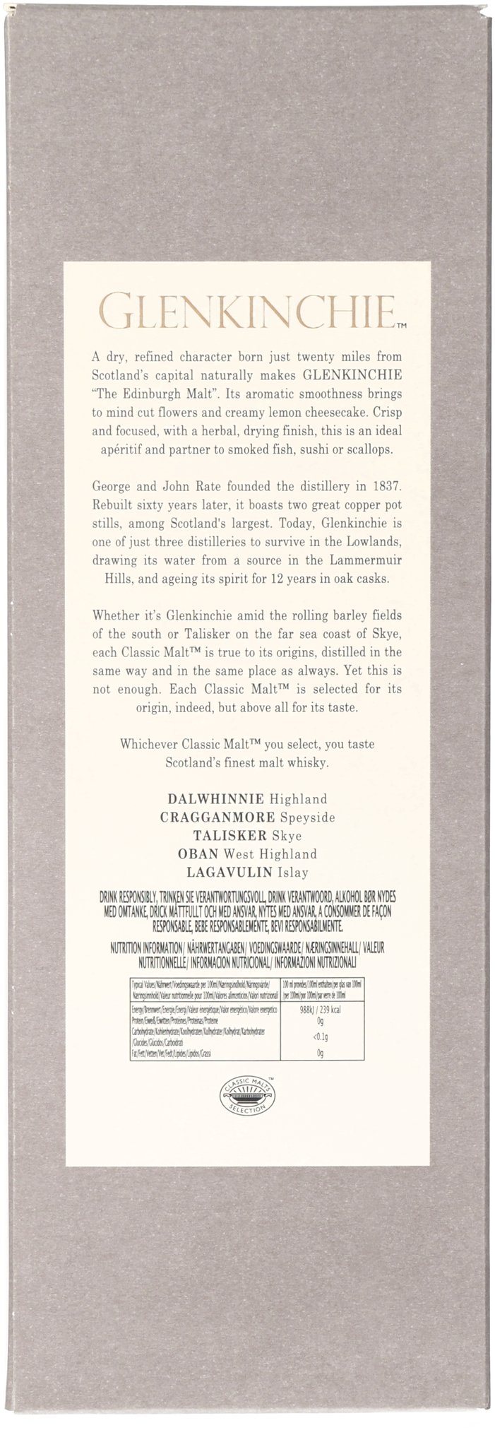 Glenkinchie Whisky Lowland Malt 12 Years_06