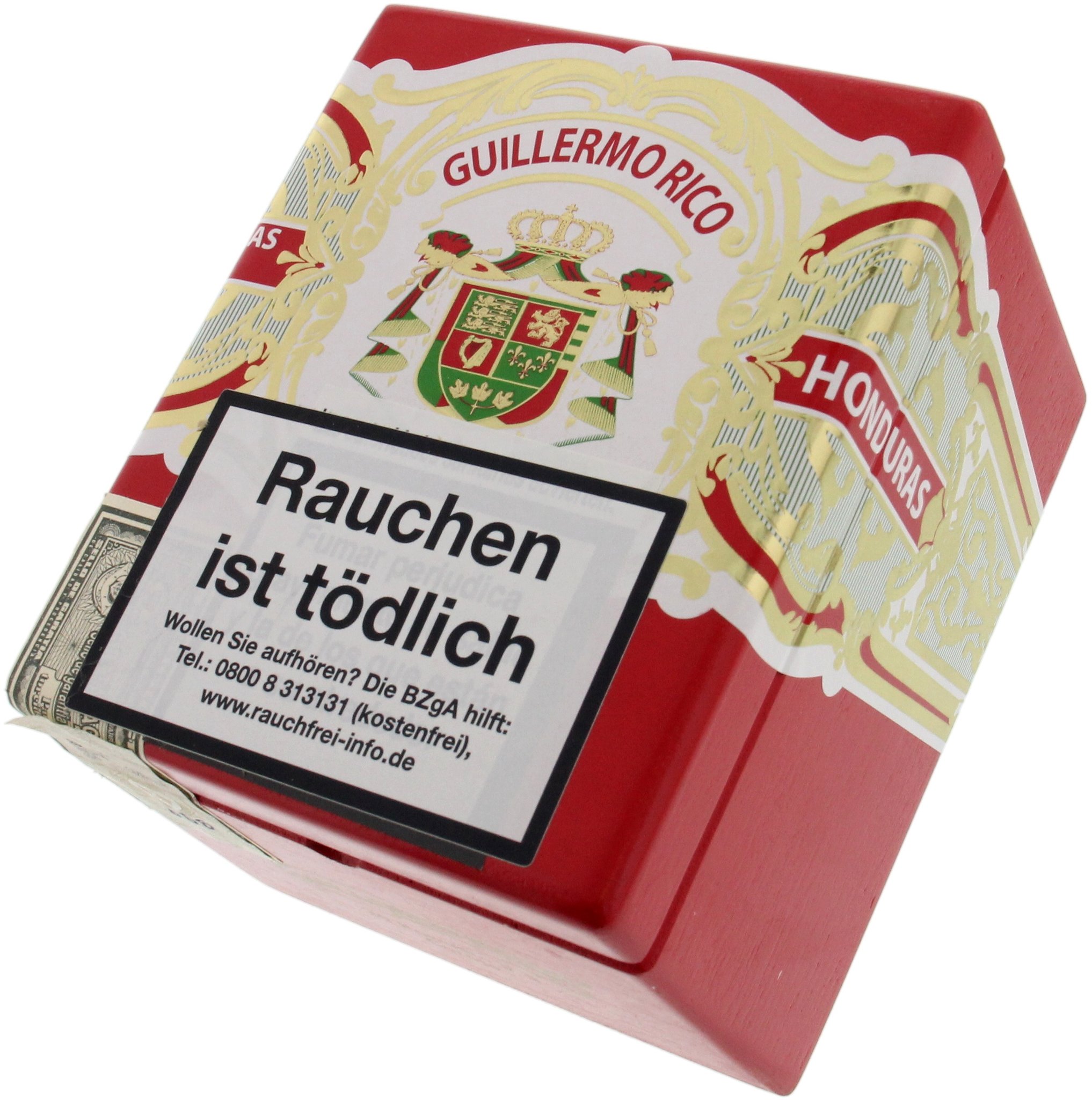 Guillermo Rico Corojo Robusto (5x52) Kiste