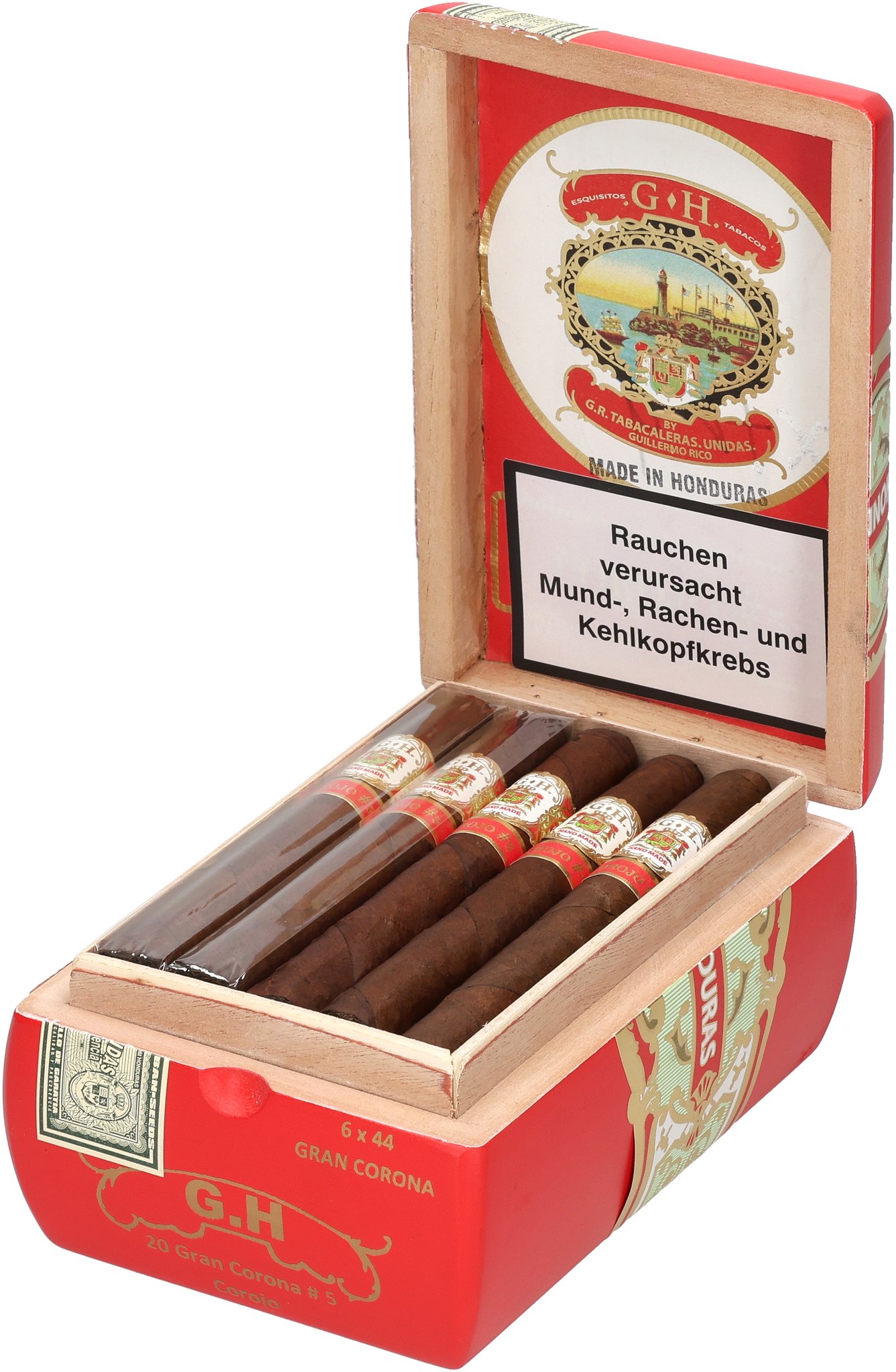 Gran Corona box open