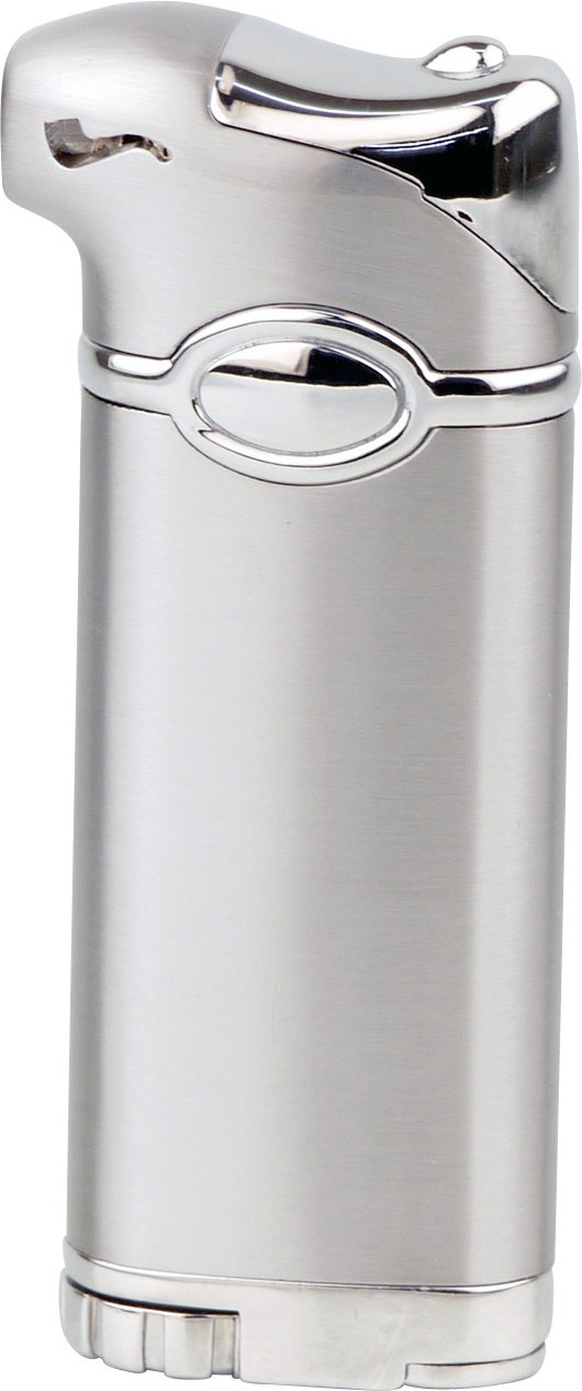 Jean Claude Pfeifenfeuerzeug Douglas chrom satin (243893)