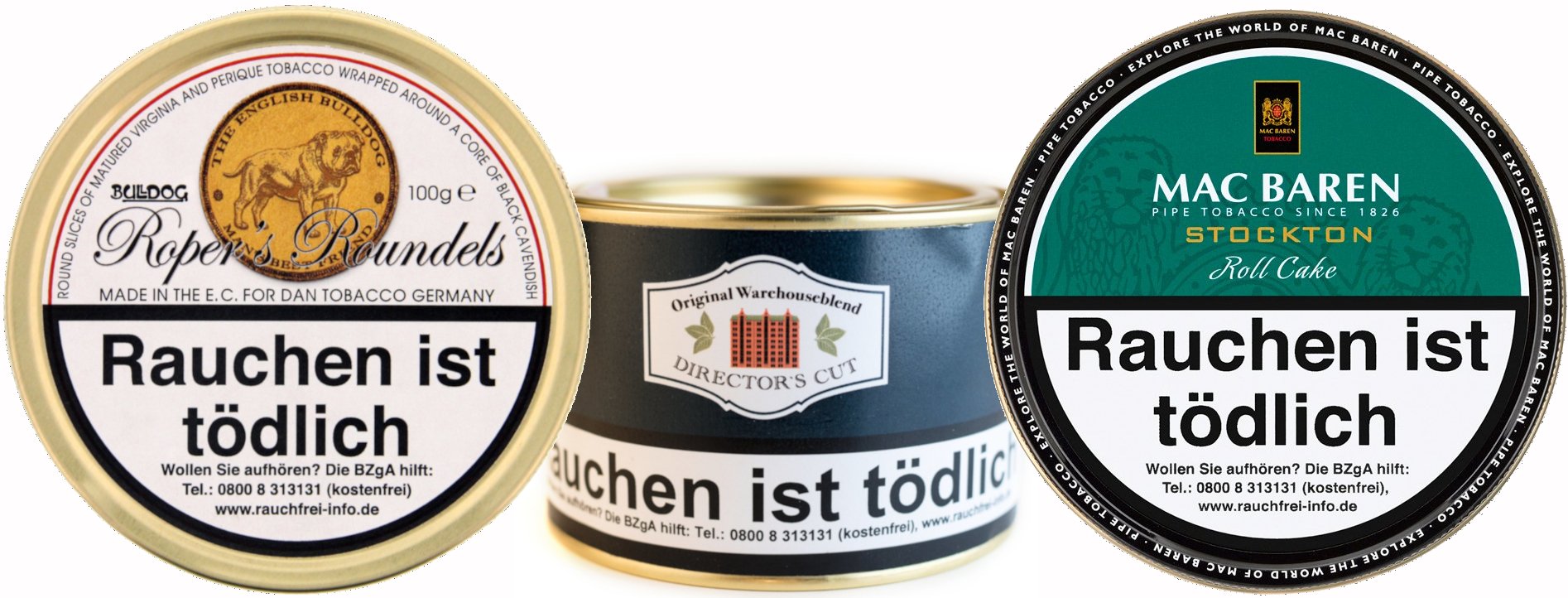 CIGARWORLD Pfeifentabak Tasting Bundle Twist & Curly