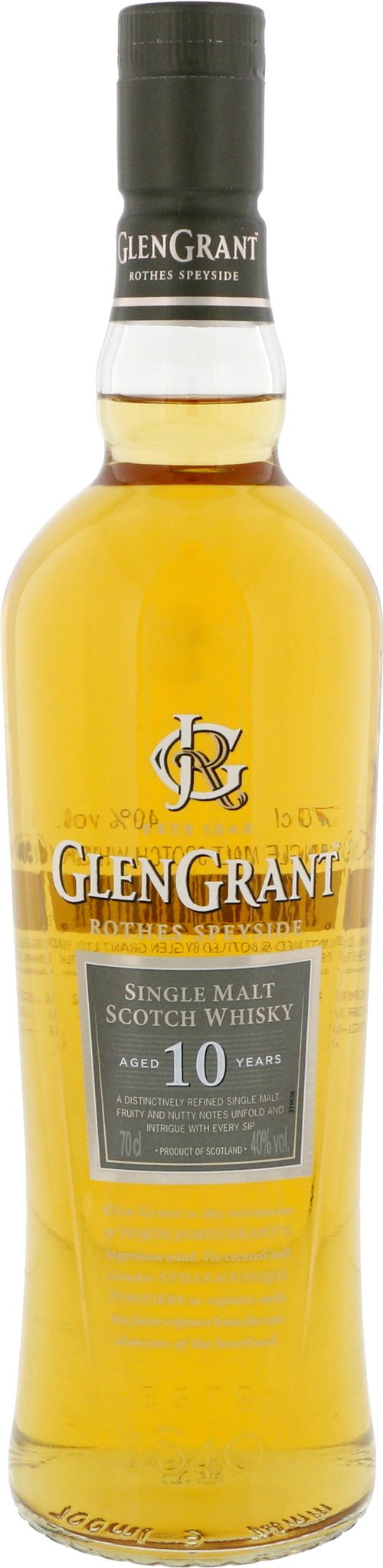 Glen Grant Single Malt Whisky 10 Years (0,7 l / 40 % Vol.) (83318)