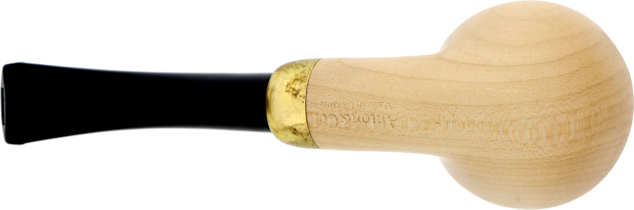 Anton & Co Pipes Pfeifen P007 Natural Maple (Ahorn) Unterboden