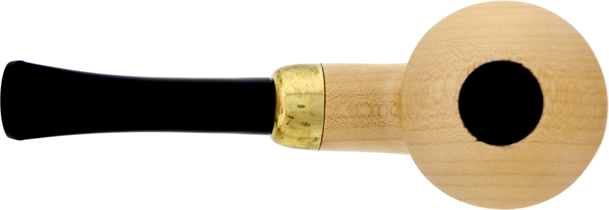 Anton & Co Pipes Pfeifen P007 Natural Maple (Ahorn) Draufsicht