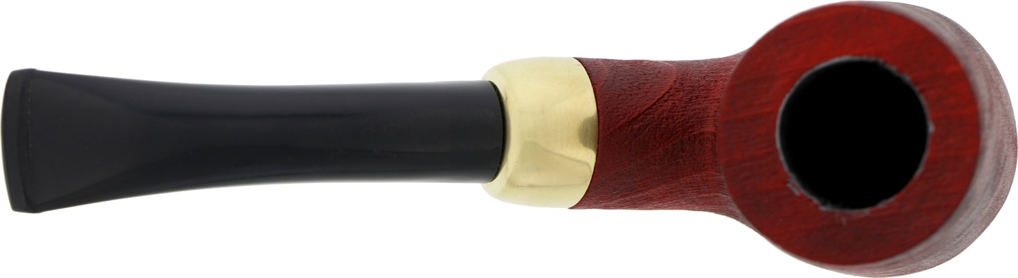 Anton Pipes Ahorn (Maple) Pfeifen P006 Red sandblast Draufsicht