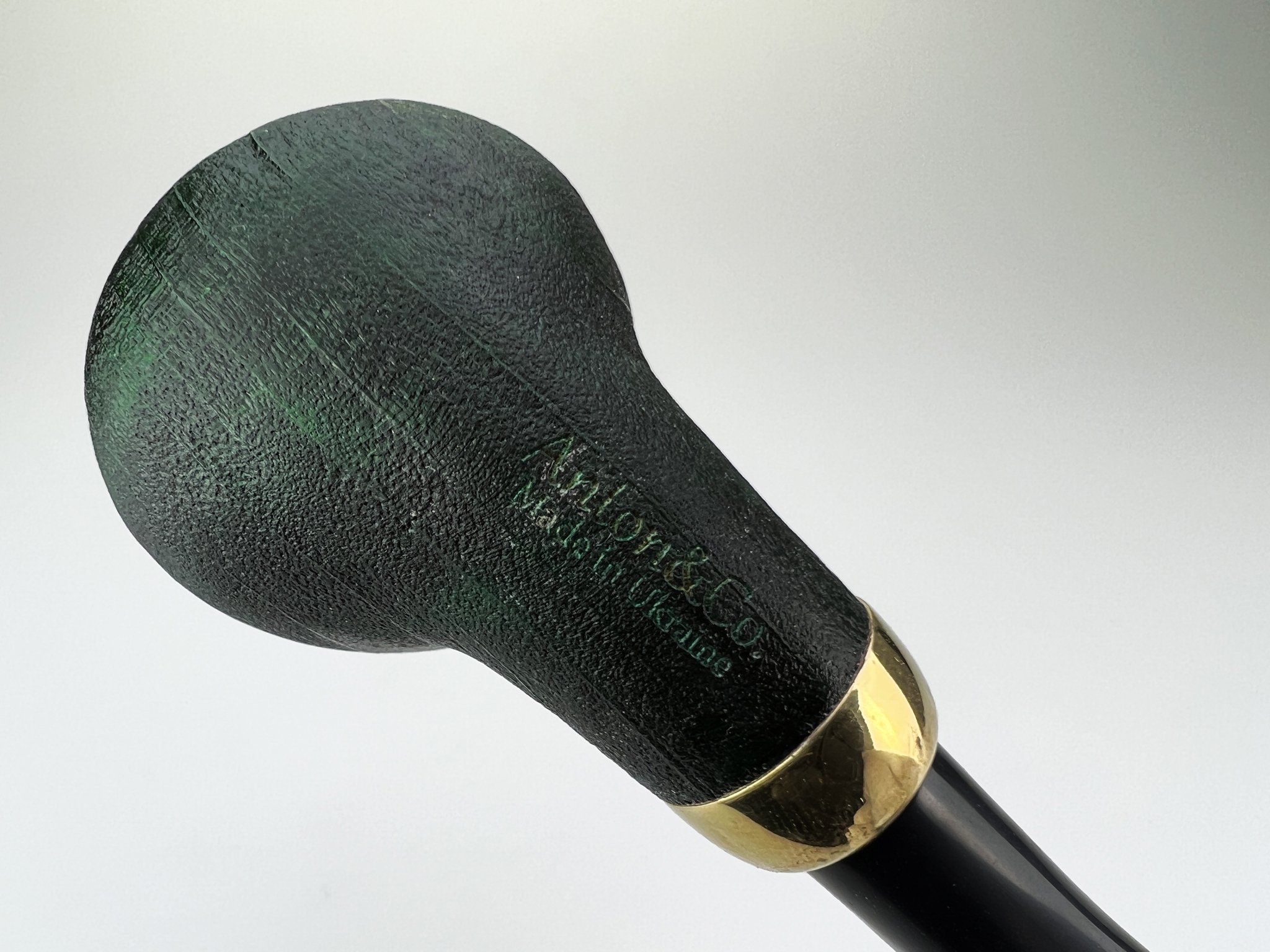  Pipes Ahorn (Maple) Pfeifen P005 Green sandblast 3