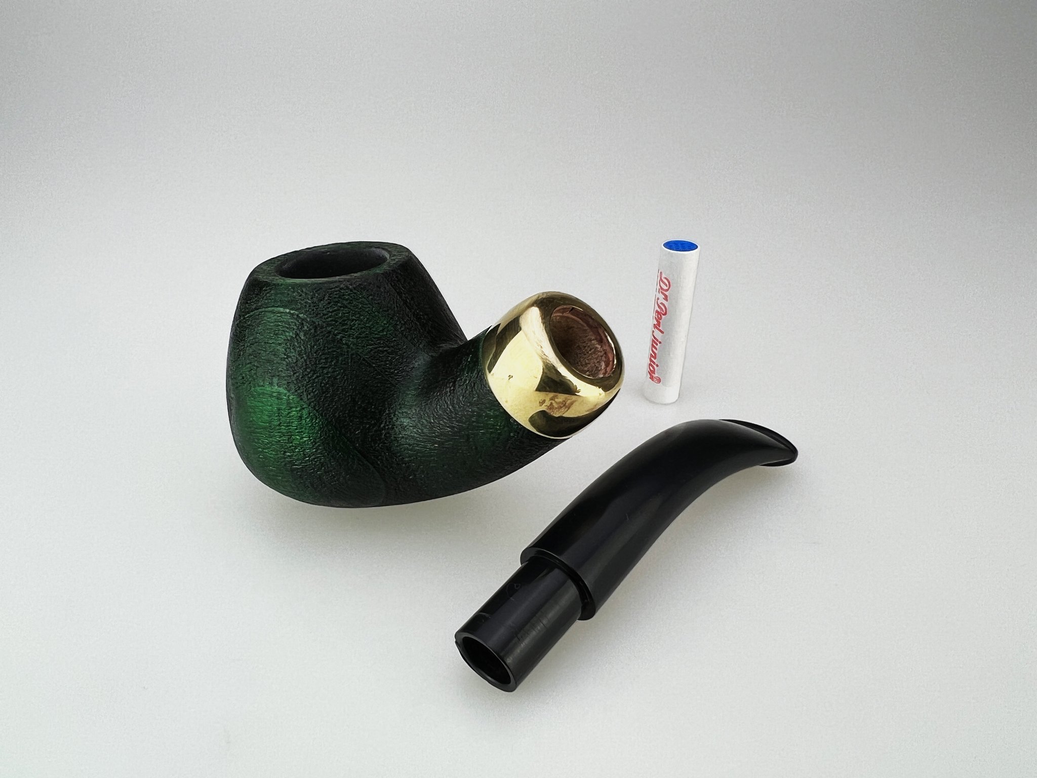  Pipes Ahorn (Maple) Pfeifen P005 Green sandblast 4