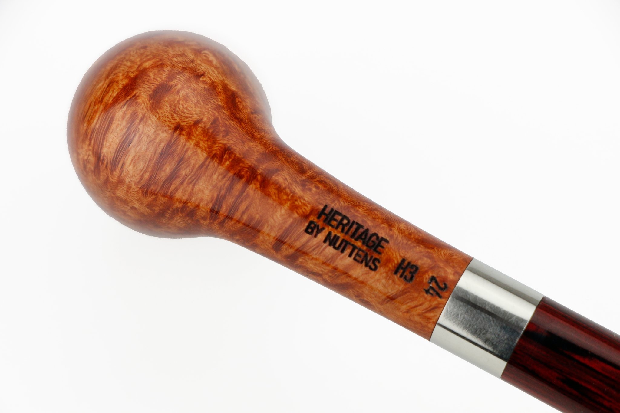 Bruno Nuttens Serien Pfeifen Heritage H3 (interne Nr. 2001) Detailbild 2