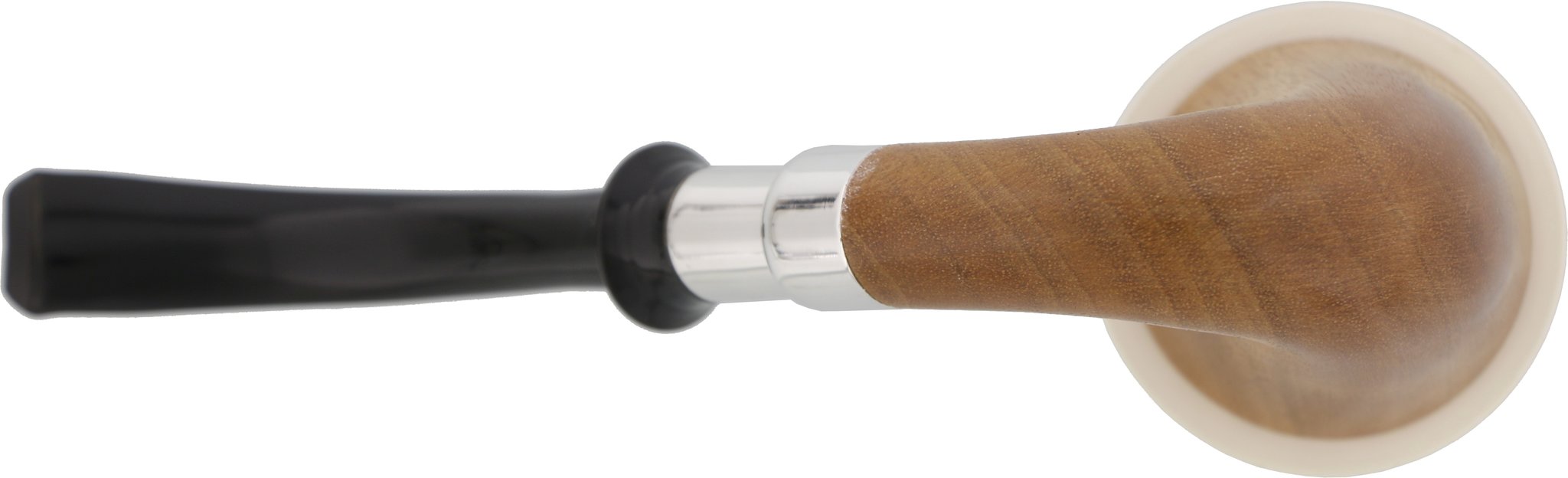 CPW Pipes Freehand Meerschaumpfeifen Calabash Nr. 27 rustiziert Unterboden