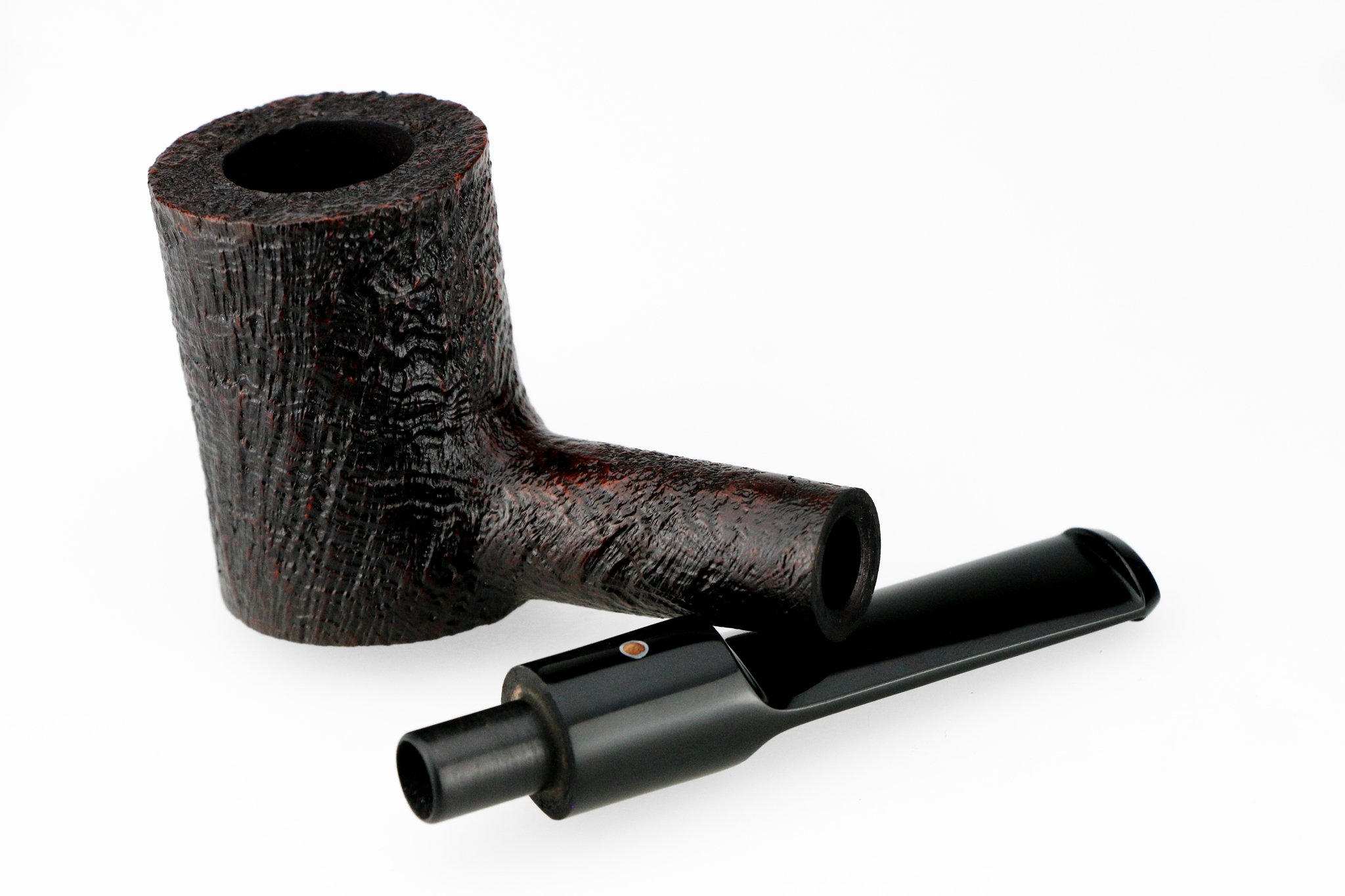 Ashton Pipes Pfeifen sandblast XXX Pebble Grain (Nr. 110) 9mm_05