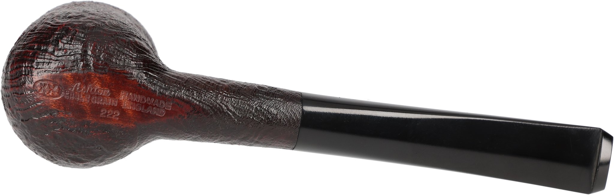 Ashton Pipes Pfeifen sandblast XX Pebble Grain (Nr. 129) Detailbild 4