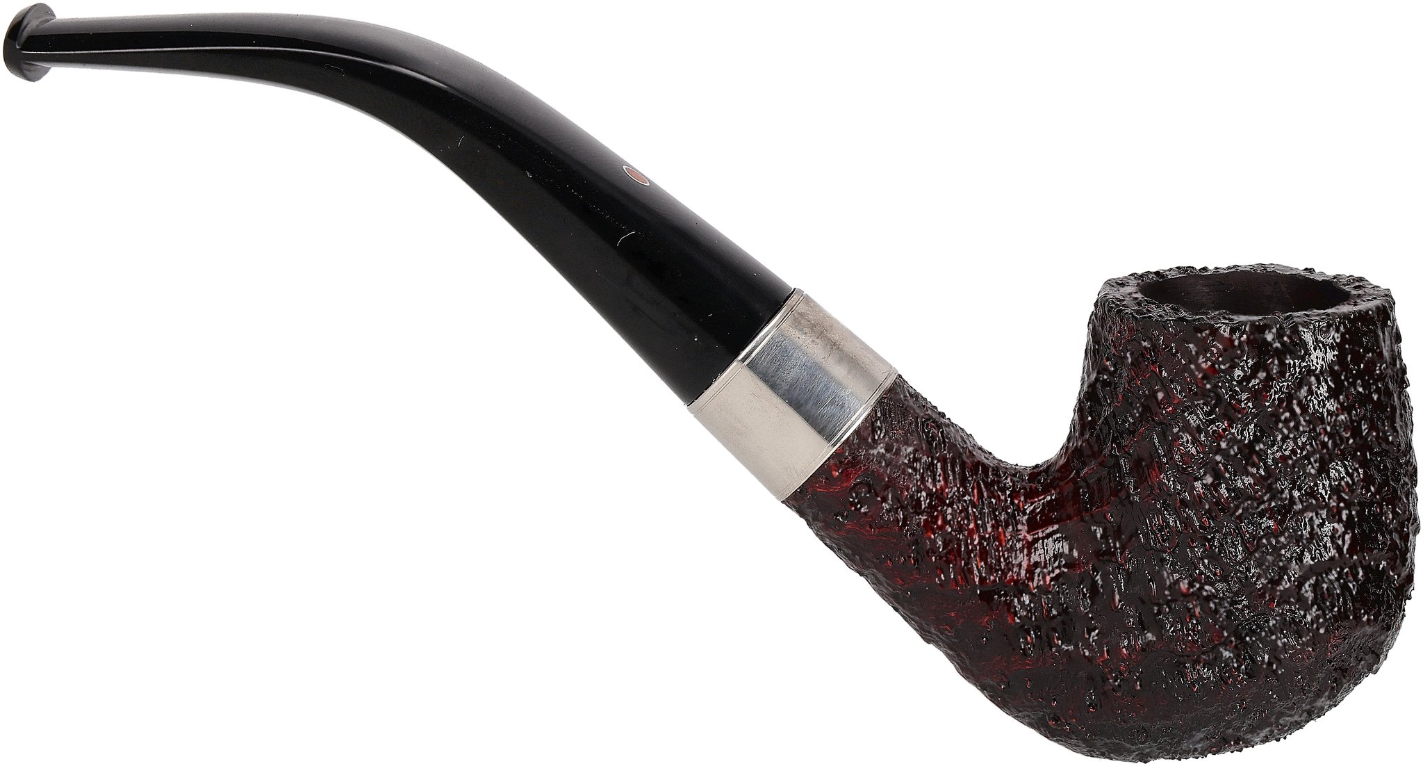 Ashton Pipes Pfeifen Pebble Grain Sandgestrahlt XXX Silber_03