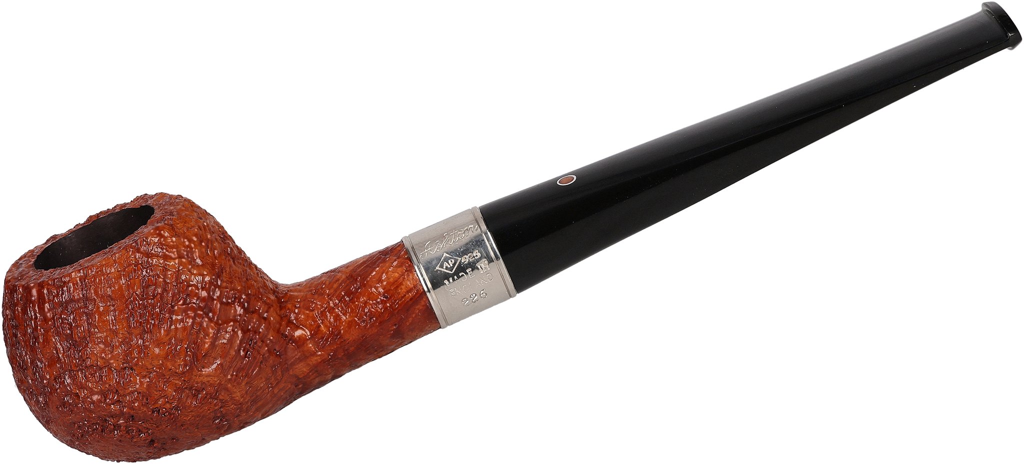 Ashton Pipes Pfeifen Old Church Sandgestrahlt XX Silber_01
