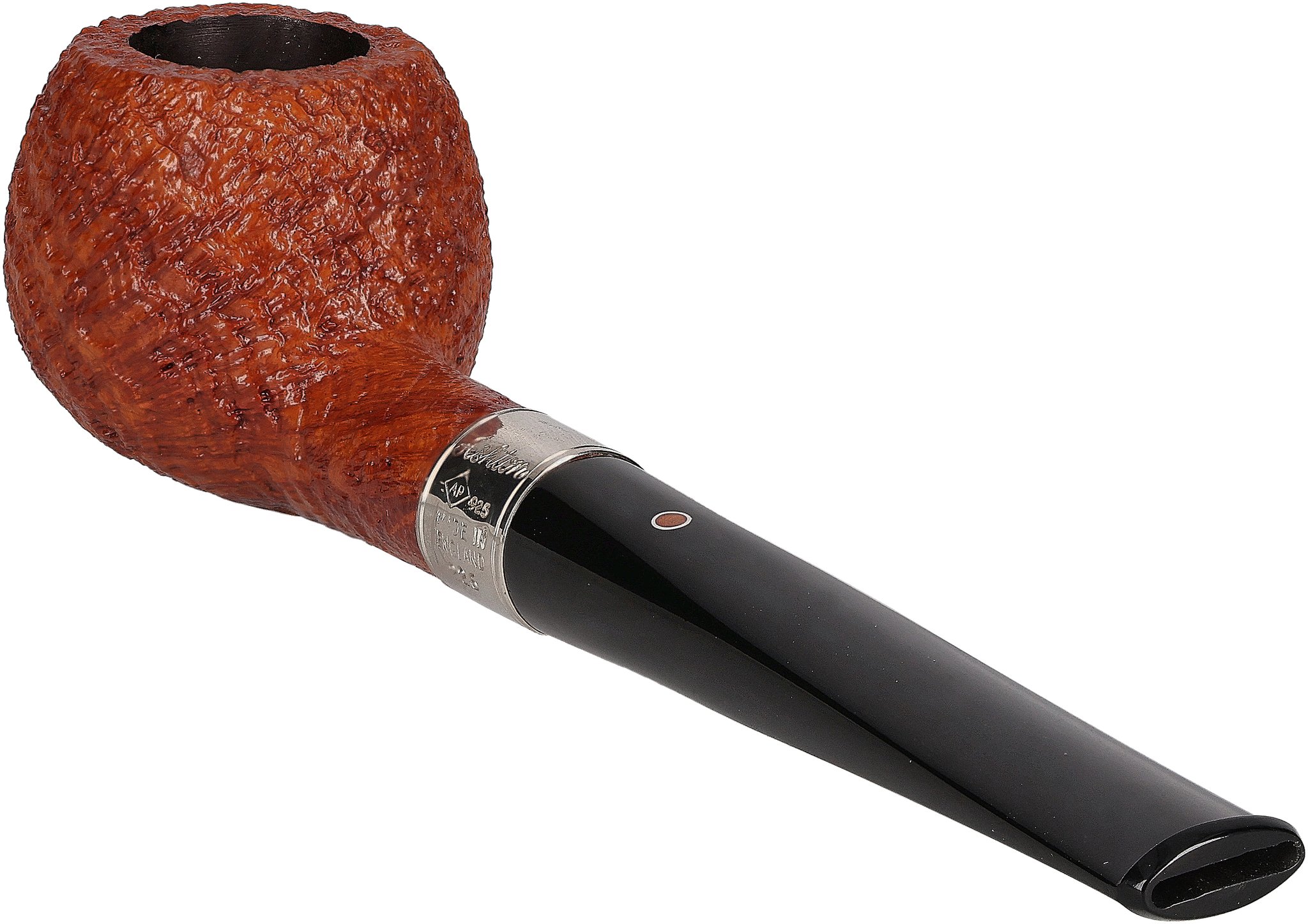 Ashton Pipes Pfeifen Old Church Sandgestrahlt XX Silber_02