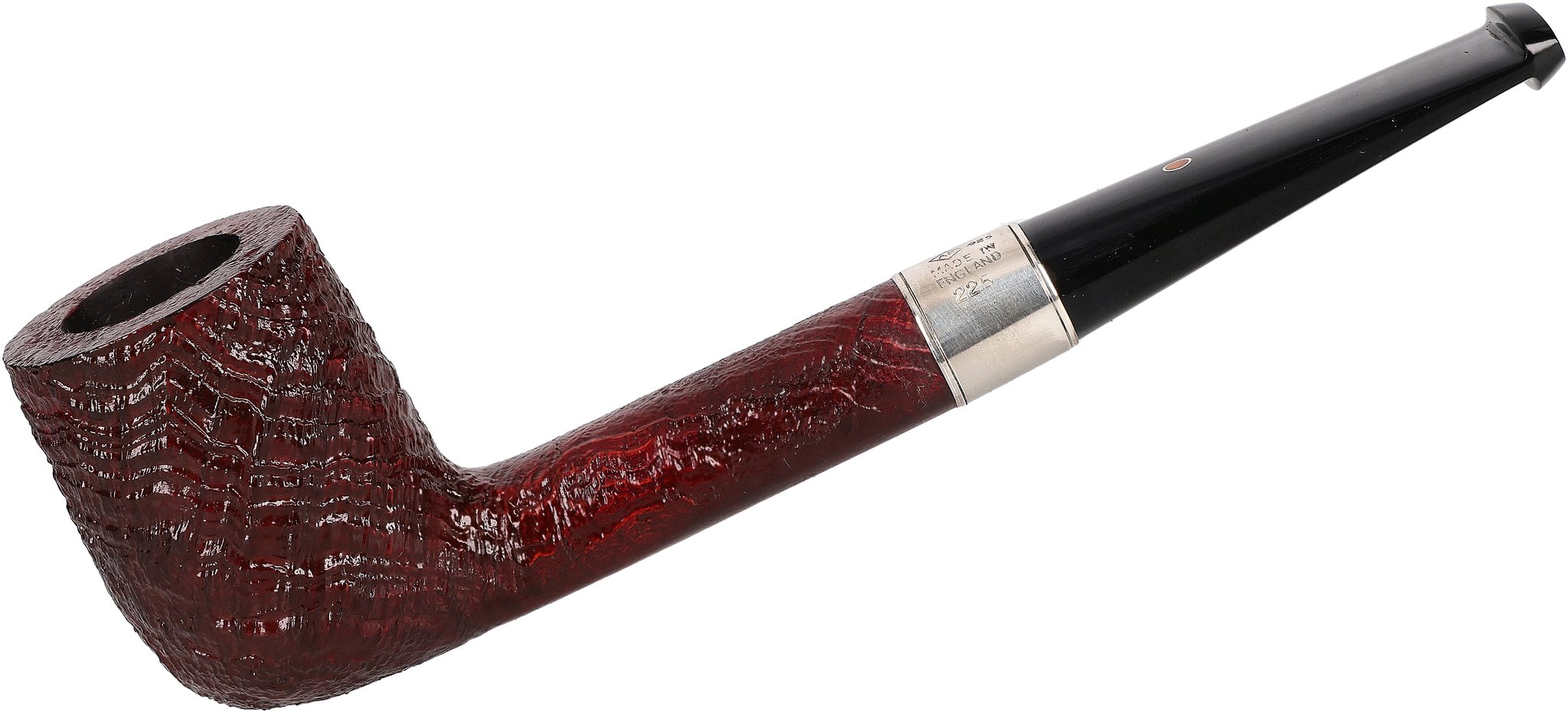 Ashton Pipes Pfeifen Pebble Grain Sandgestrahlt XXX Silber_01