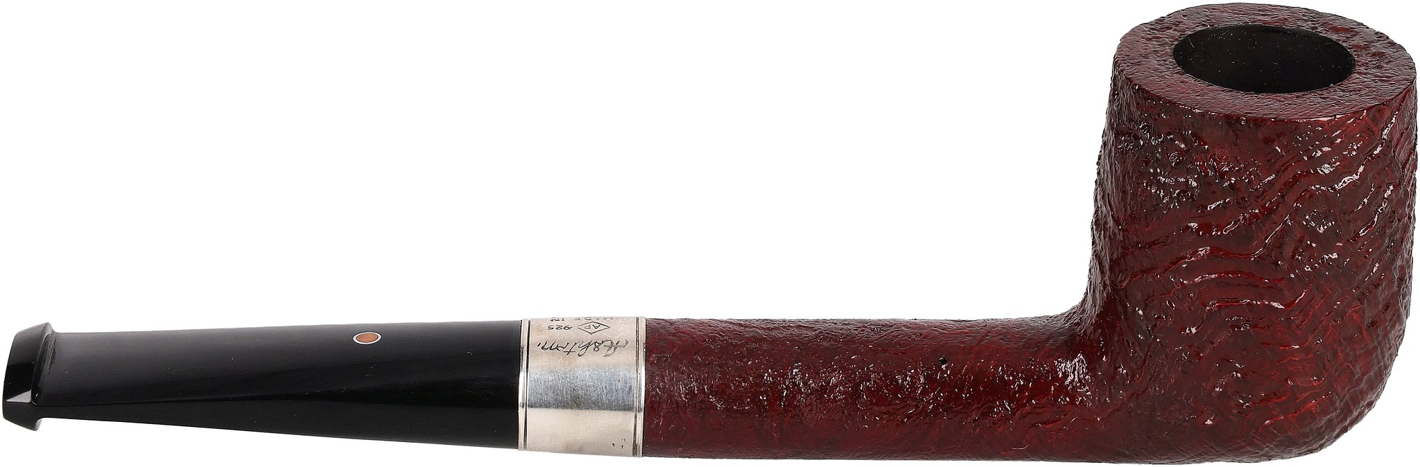Ashton Pipes Pfeifen Pebble Grain Sandgestrahlt XXX Silber_03