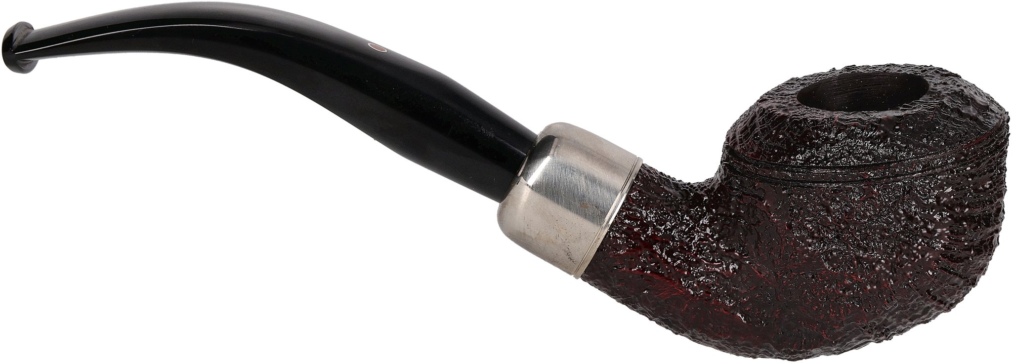 Ashton Pipes Pfeifen Pebble Grain Sandgestrahlt XXX Silber_03