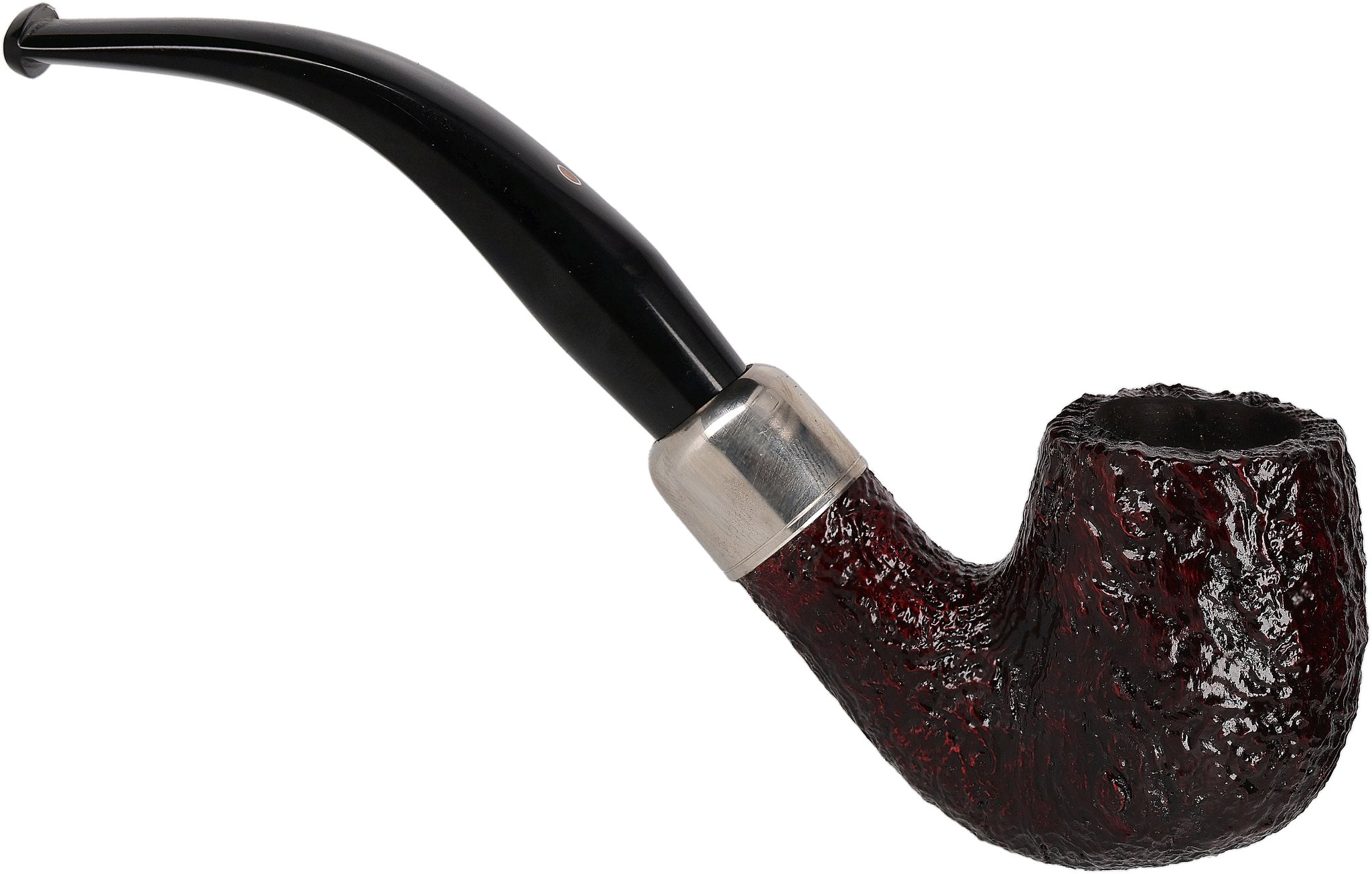 Ashton Pipes Pfeifen Pebble Grain Sandgestrahlt XXX Silber_03