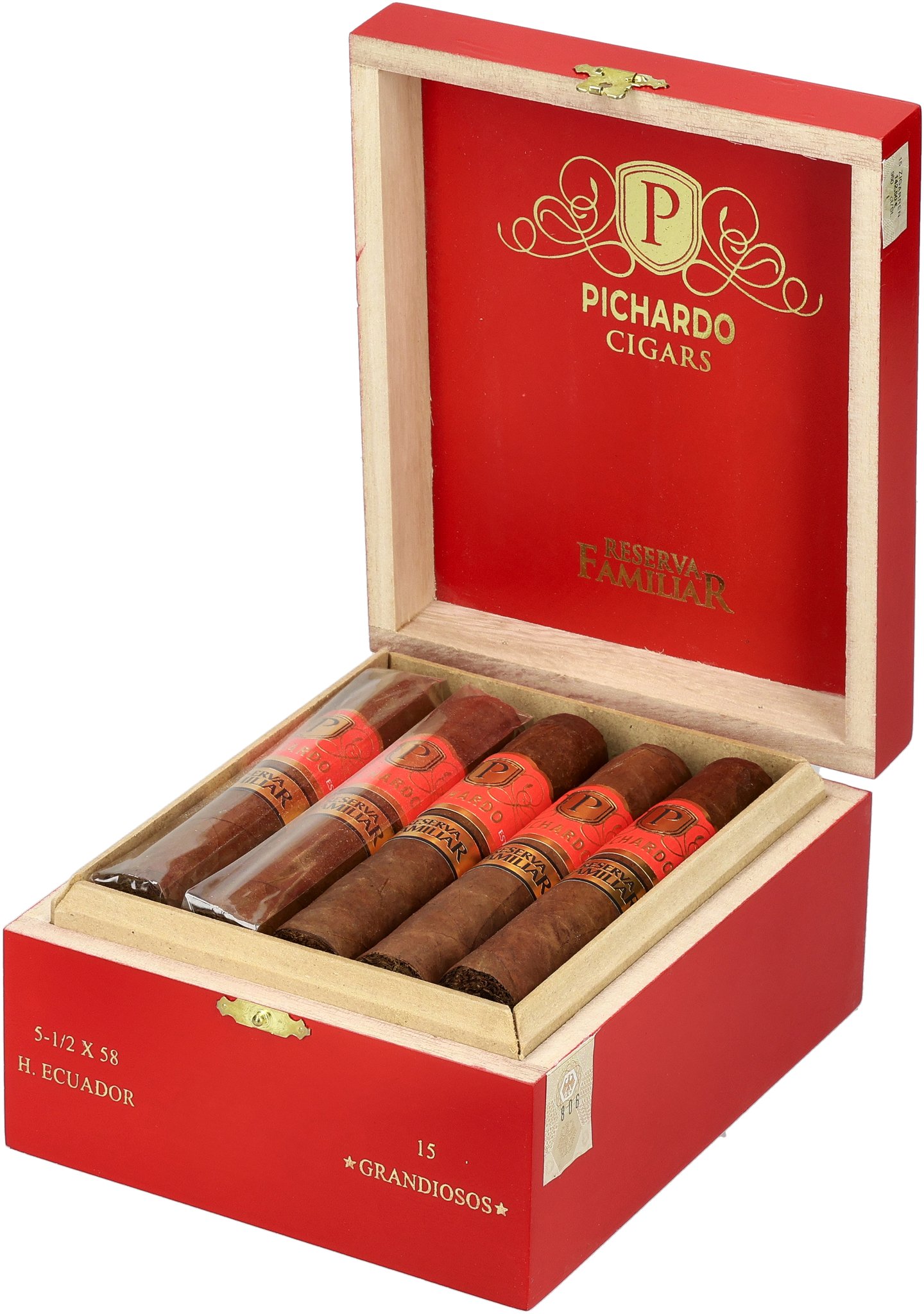 Ecuador Grandioso box open