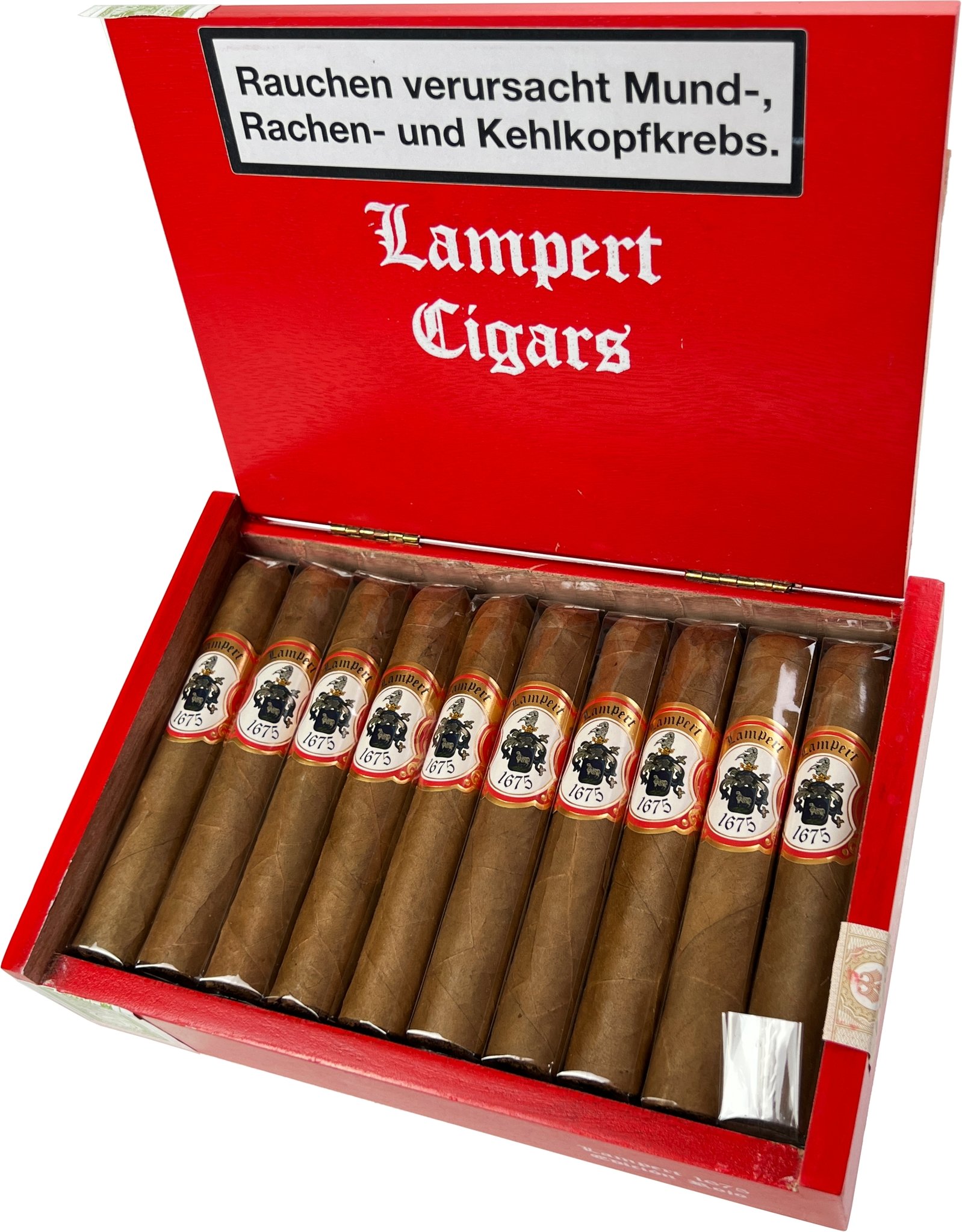 Lampert Cigars 1675 Edition Rojo Robusto Kiste offen