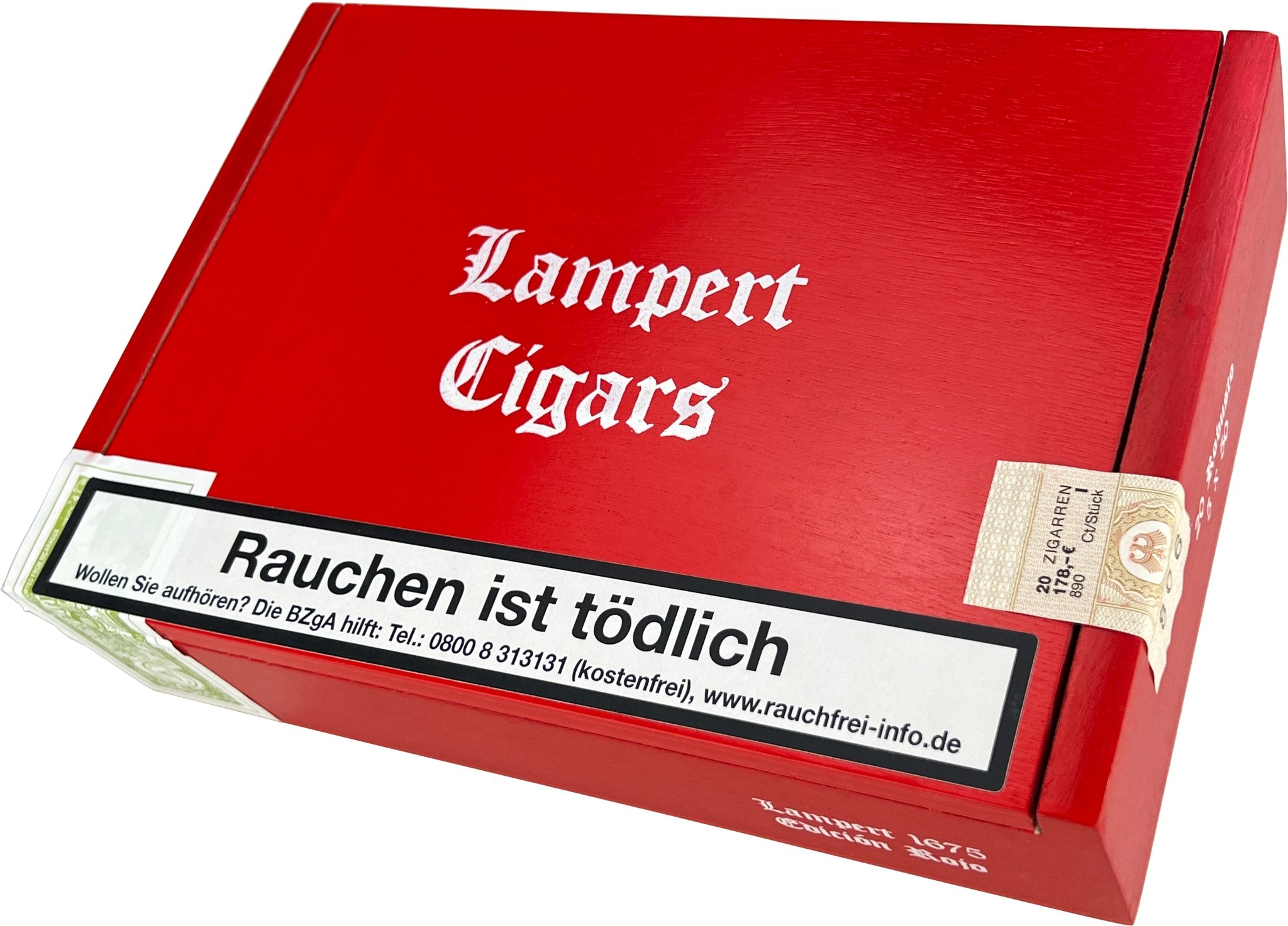 Lampert Cigars 1675 Edition Rojo Robusto Kiste