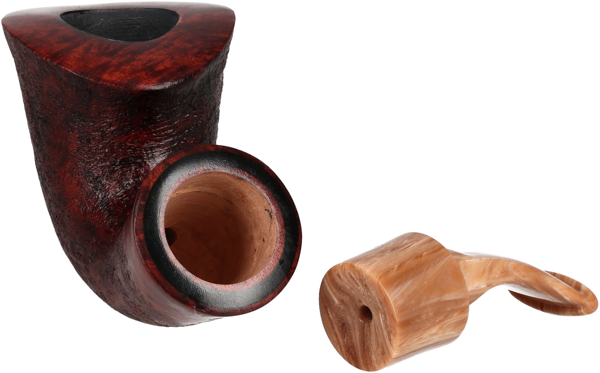 Anton Pipes Bruyere Pfeifen Modell 123B Brown_04