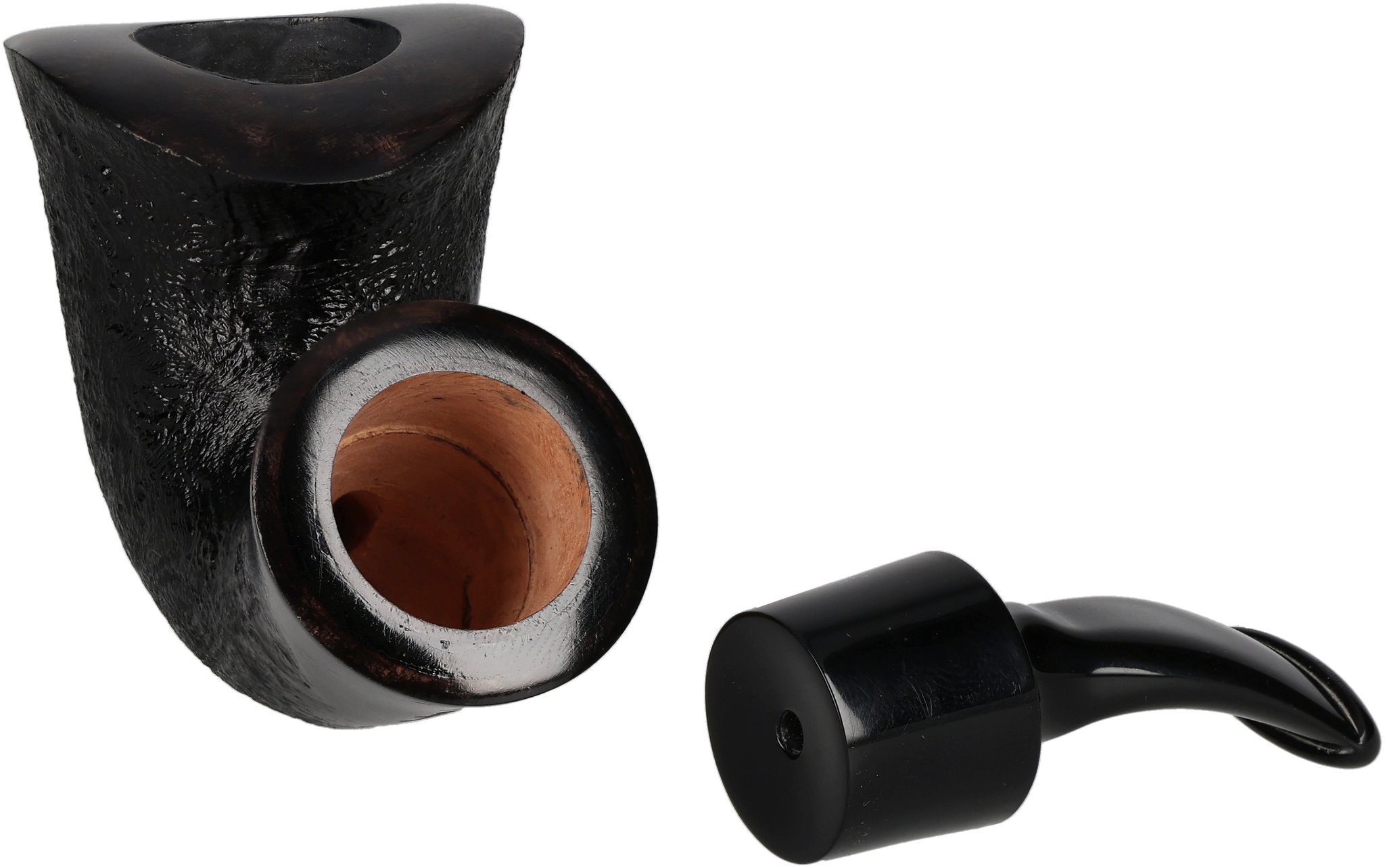Anton Pipes Bruyere Pfeifen Modell 123D Black_04