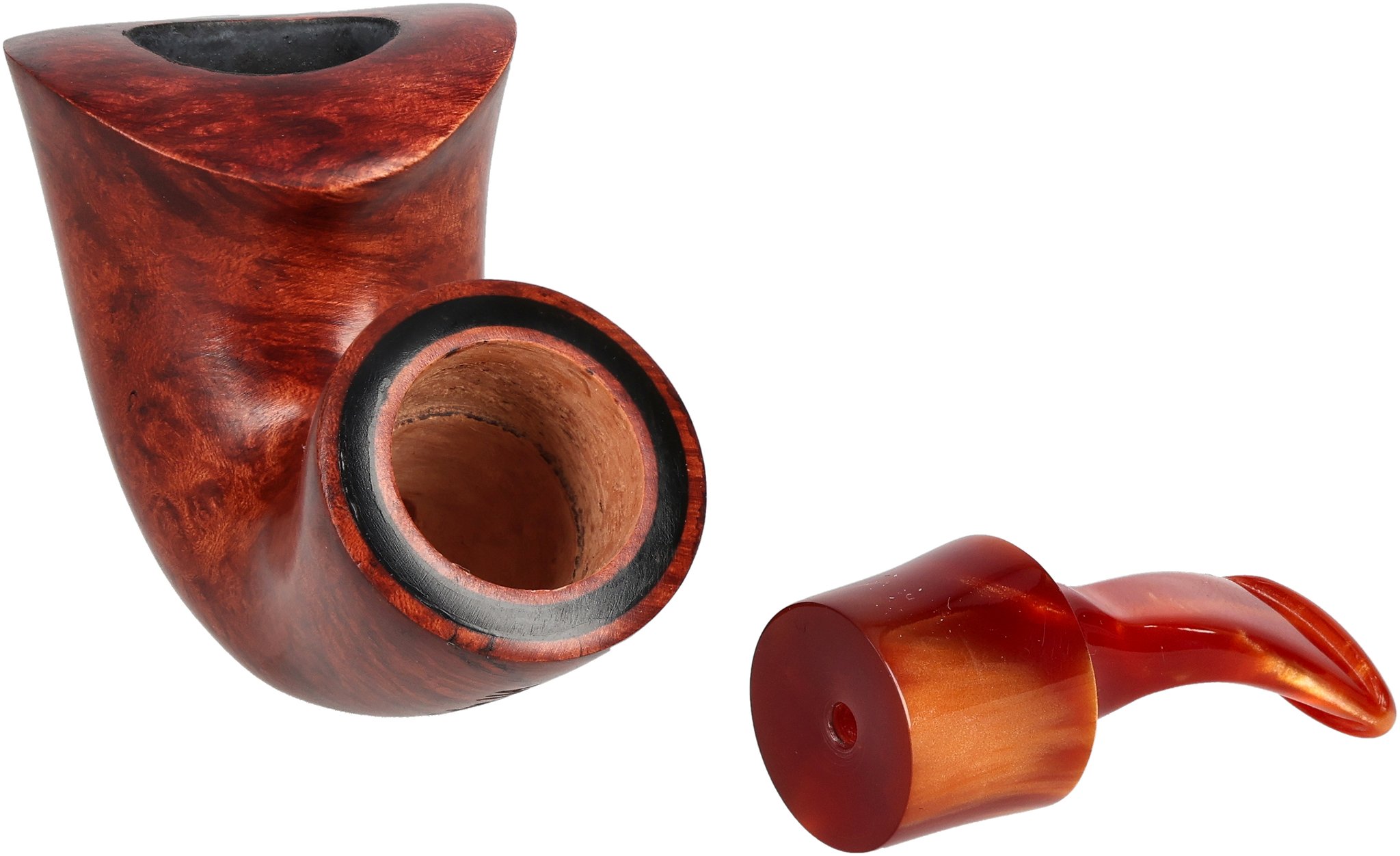 Anton Pipes Bruyere Pfeifen Modell 123SB Smooth Brown_04