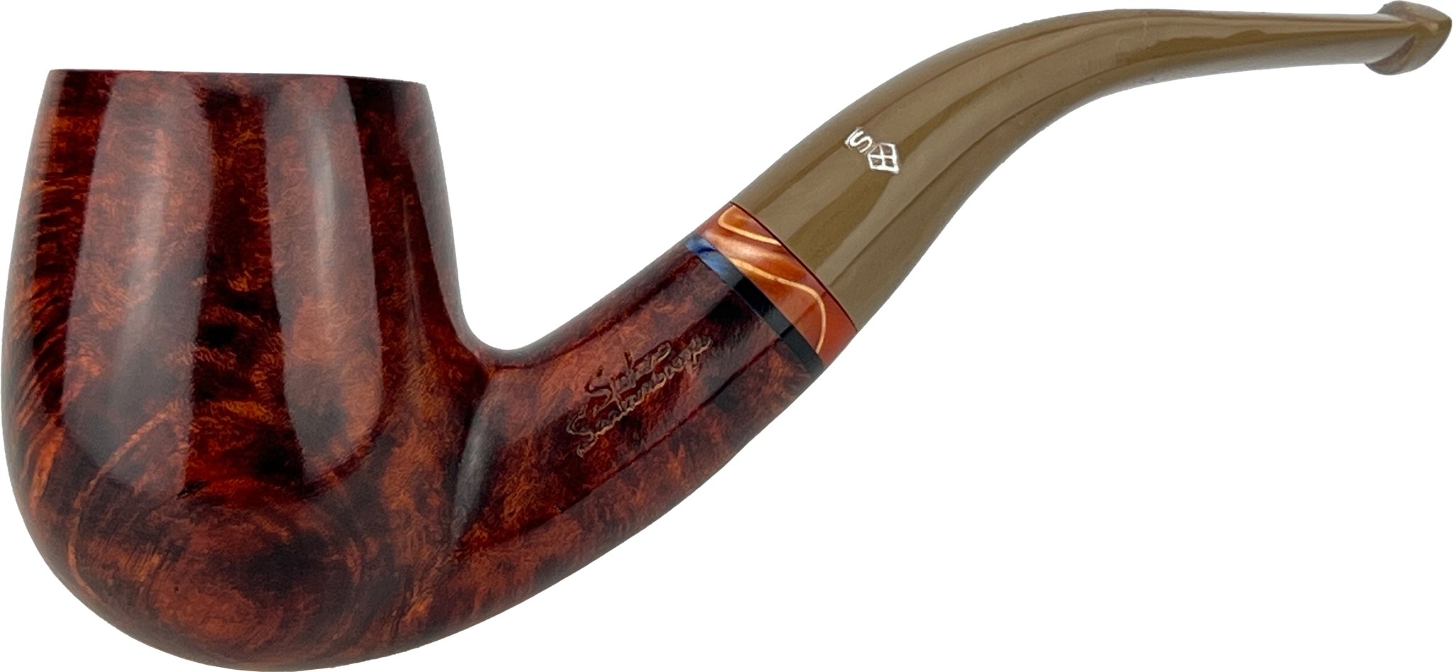 Stefano Santambrogio Pfeifen Red medium (interne Nr. 404)