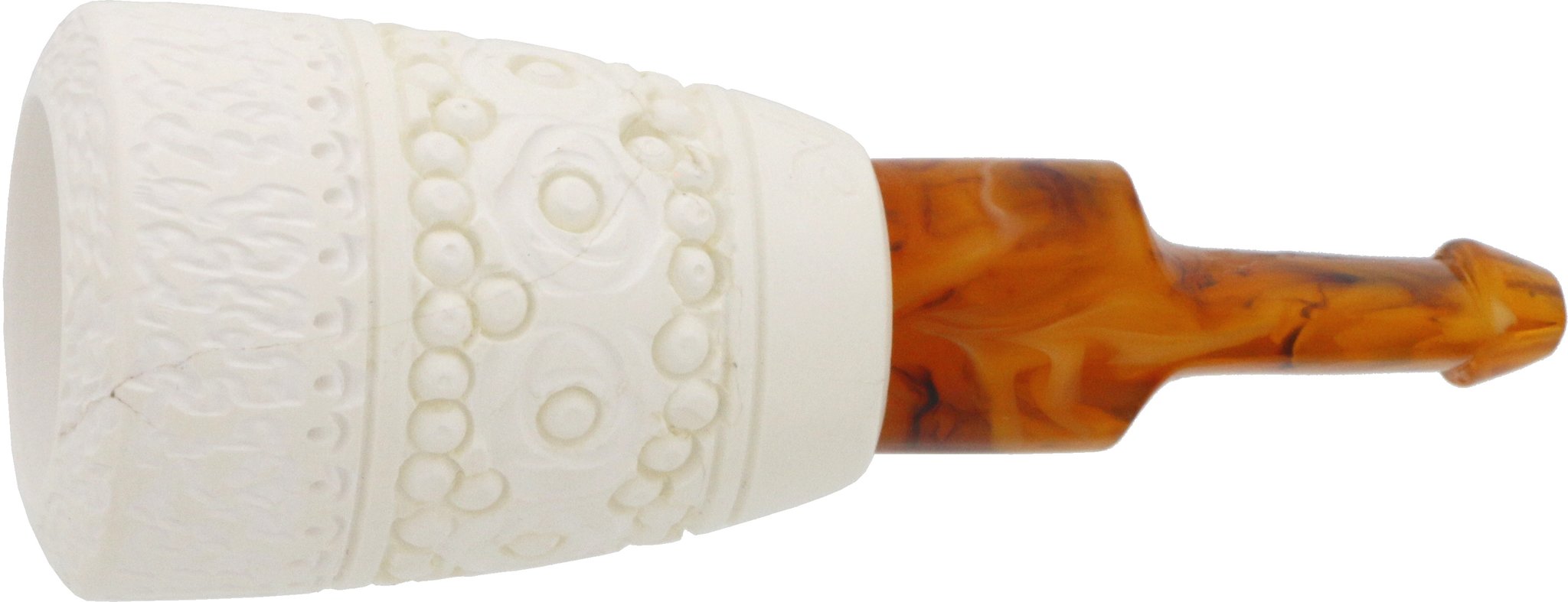 CPW Pipes Zigarrenspitze Meerschaum 20 mm Bohrung (Nr. 50)