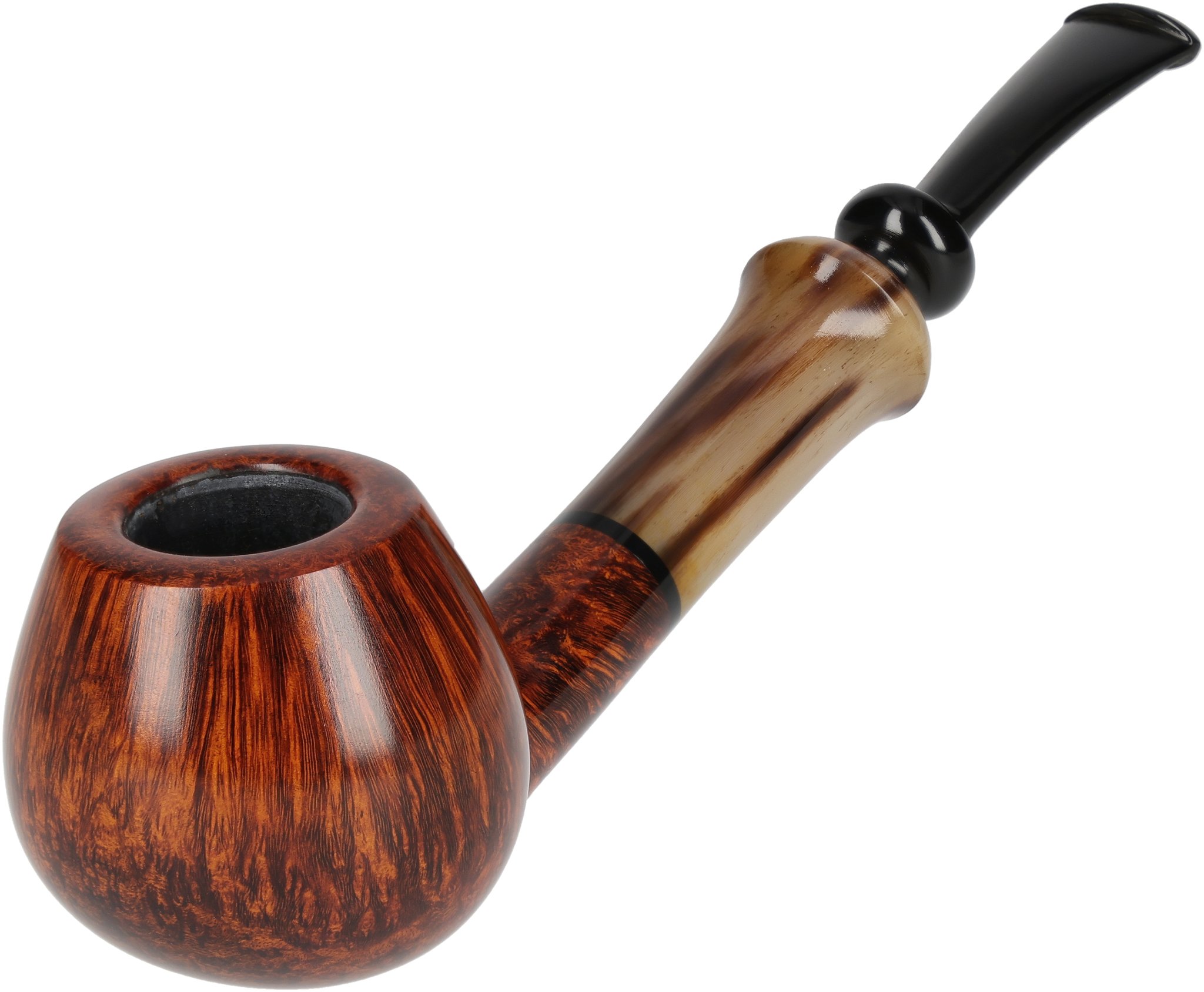 Apple Glatt Braun Horn 02