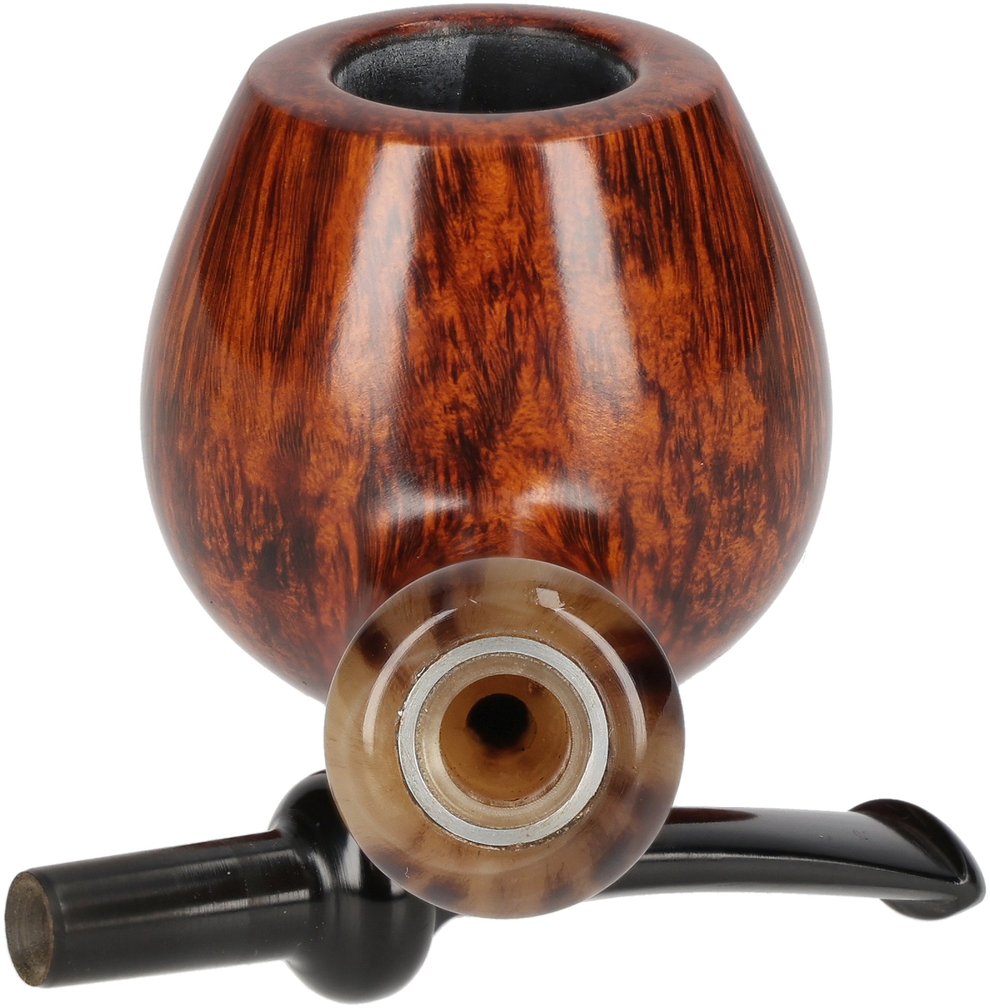 Apple Glatt Braun Horn 07