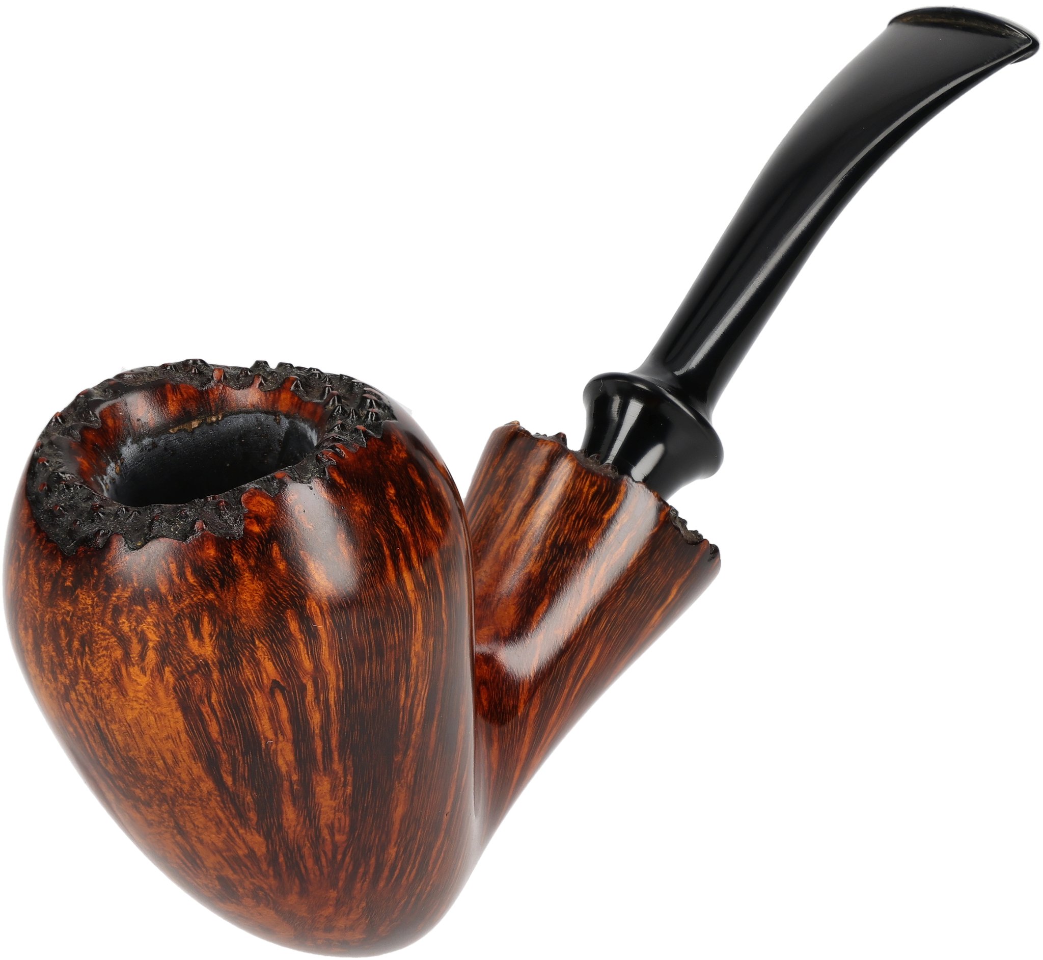 Calabash Glatt Braun 03