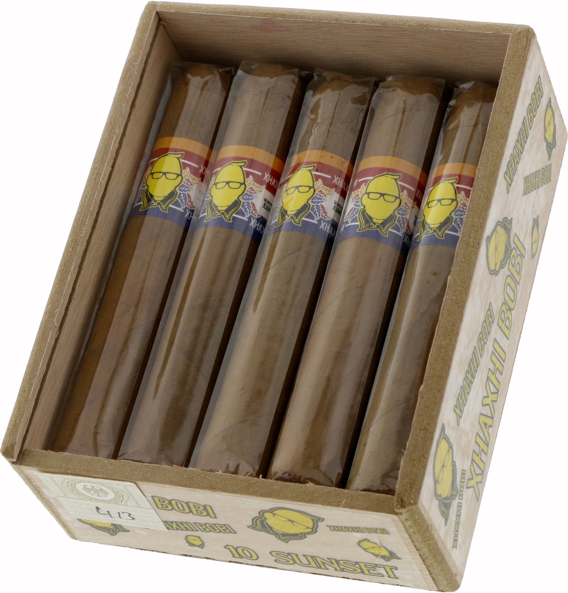 Xhaxhi Bobi Sunset Kiste offen