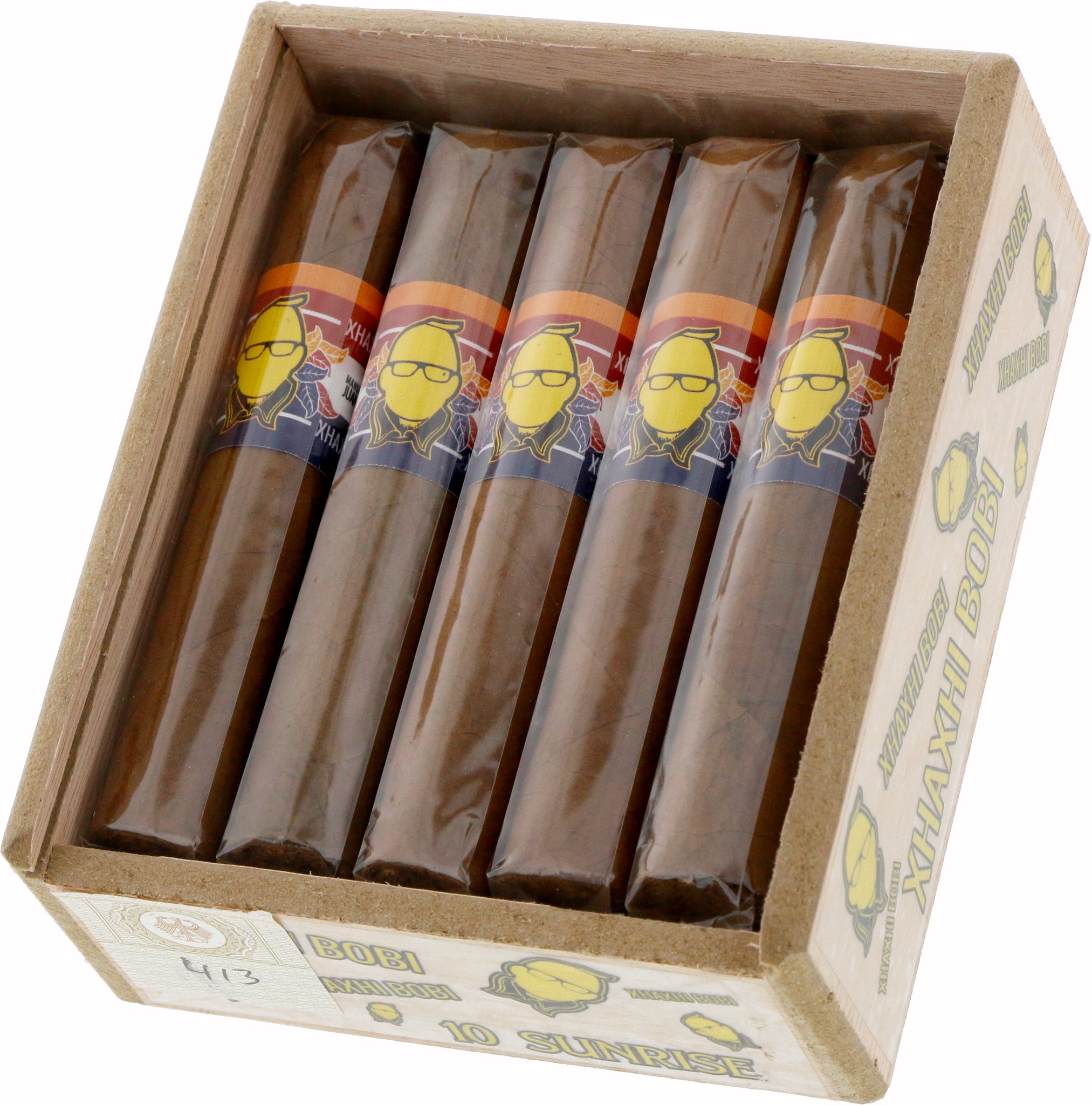 Xhaxhi Bobi Sunrise Kiste offen