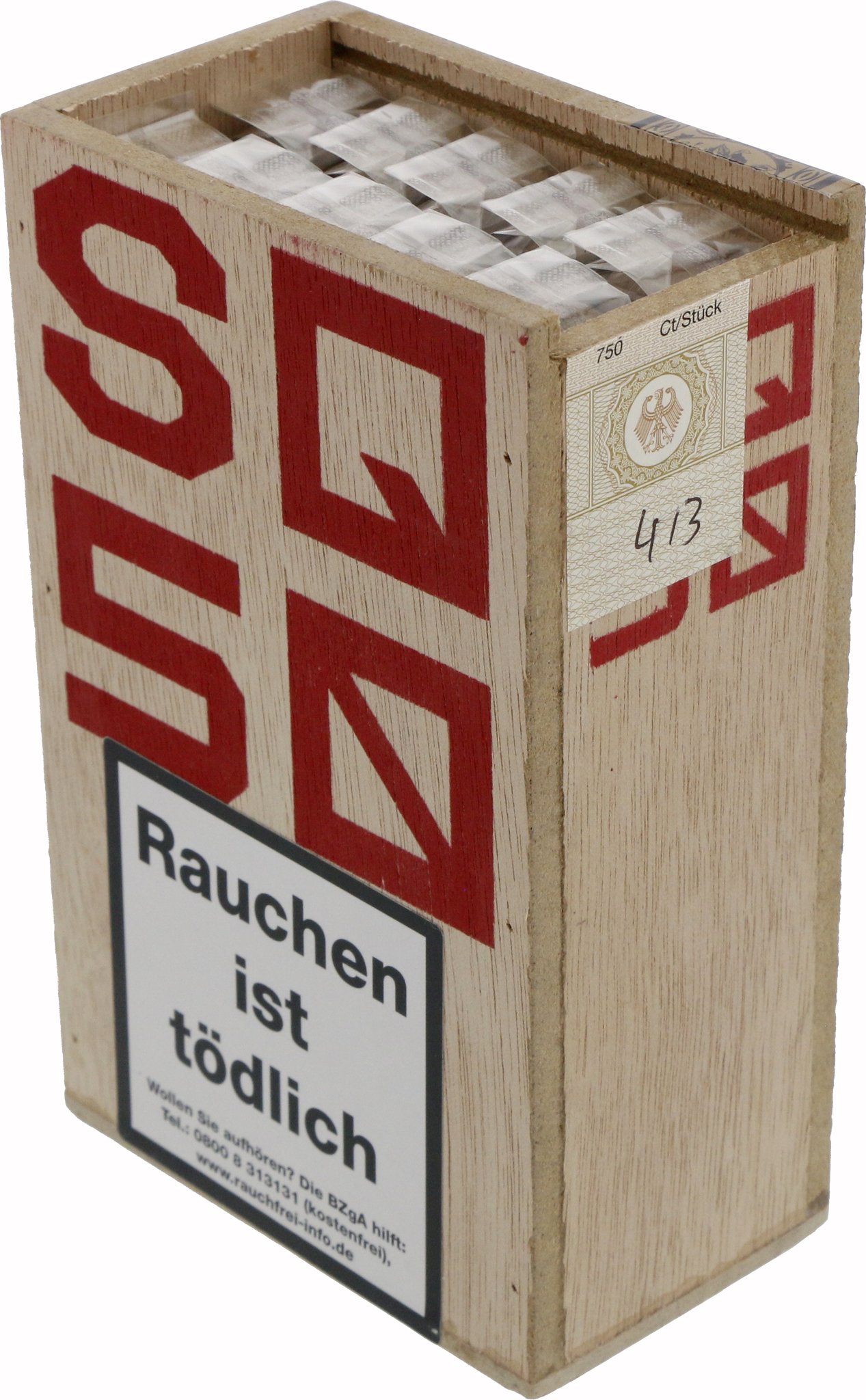 Xhaxhi Bobi SQ50 Kiste offen