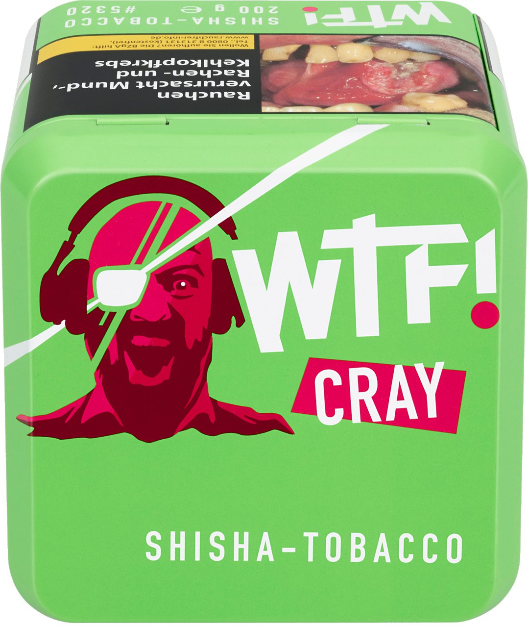 WTF! Shisha-Tobacco CRAY Detailbild